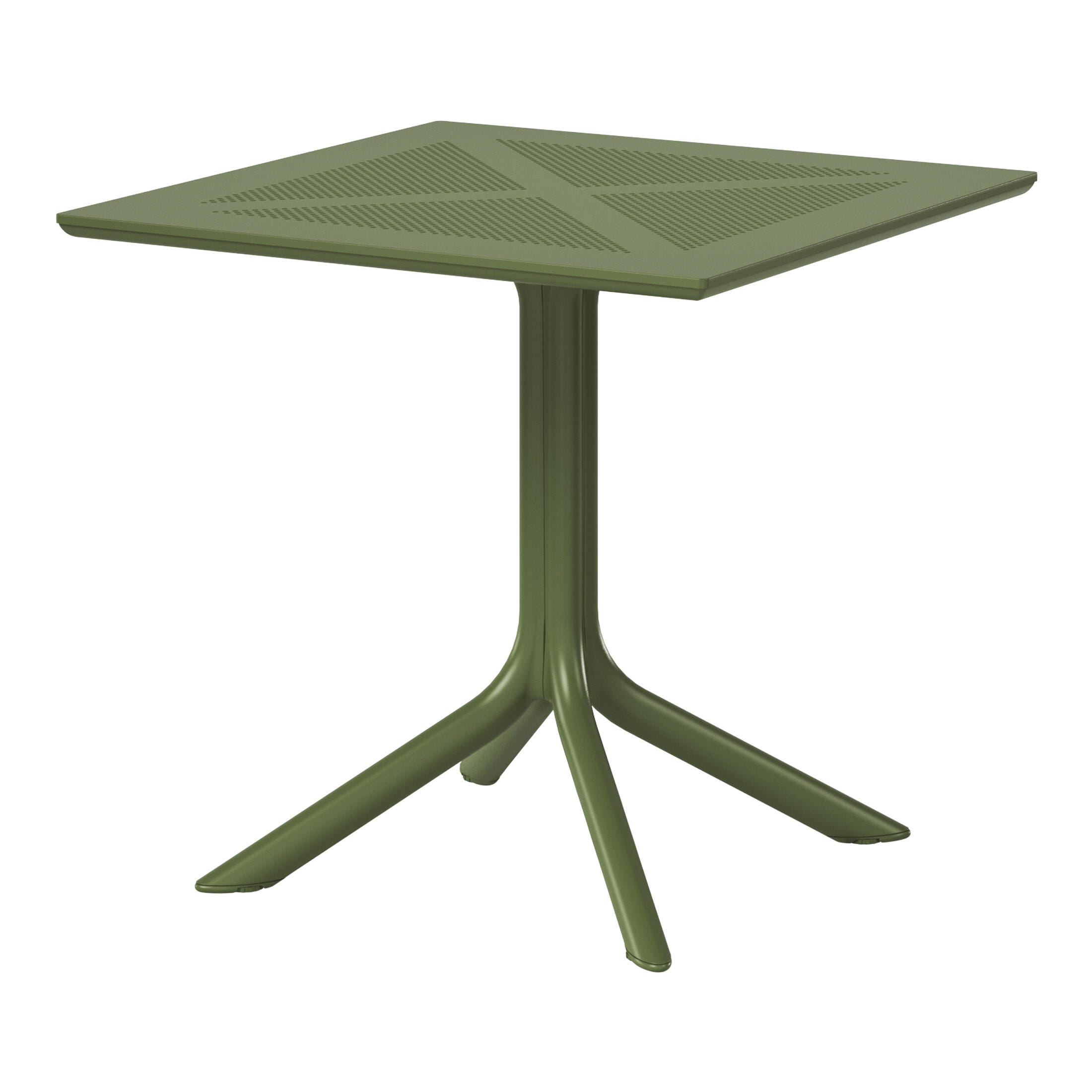 Westin Furniture Pearlina Solid Outdoor Dining Table, Olive Green, large