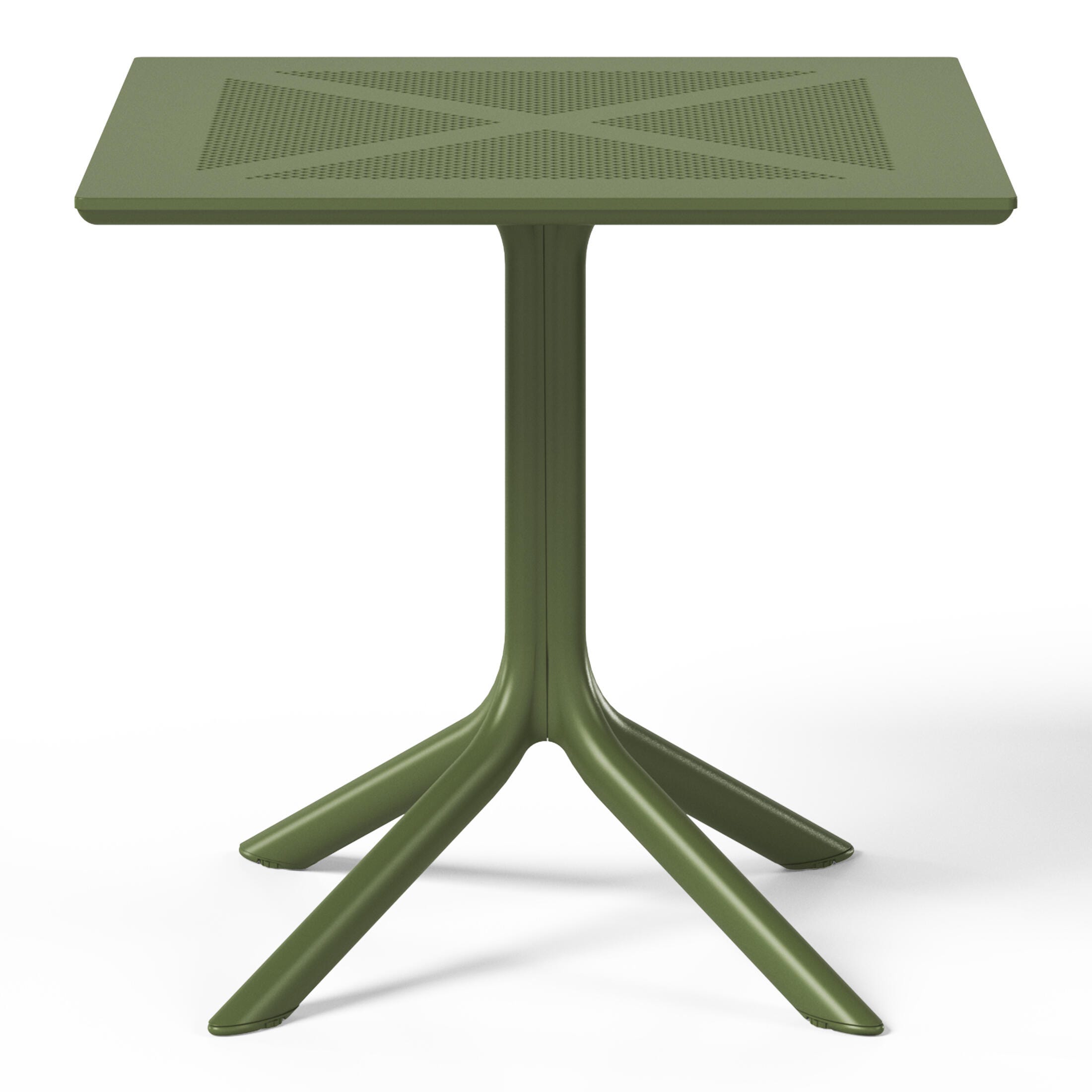 Westin Furniture Pearlina Solid Outdoor Dining Table, Olive Green, large