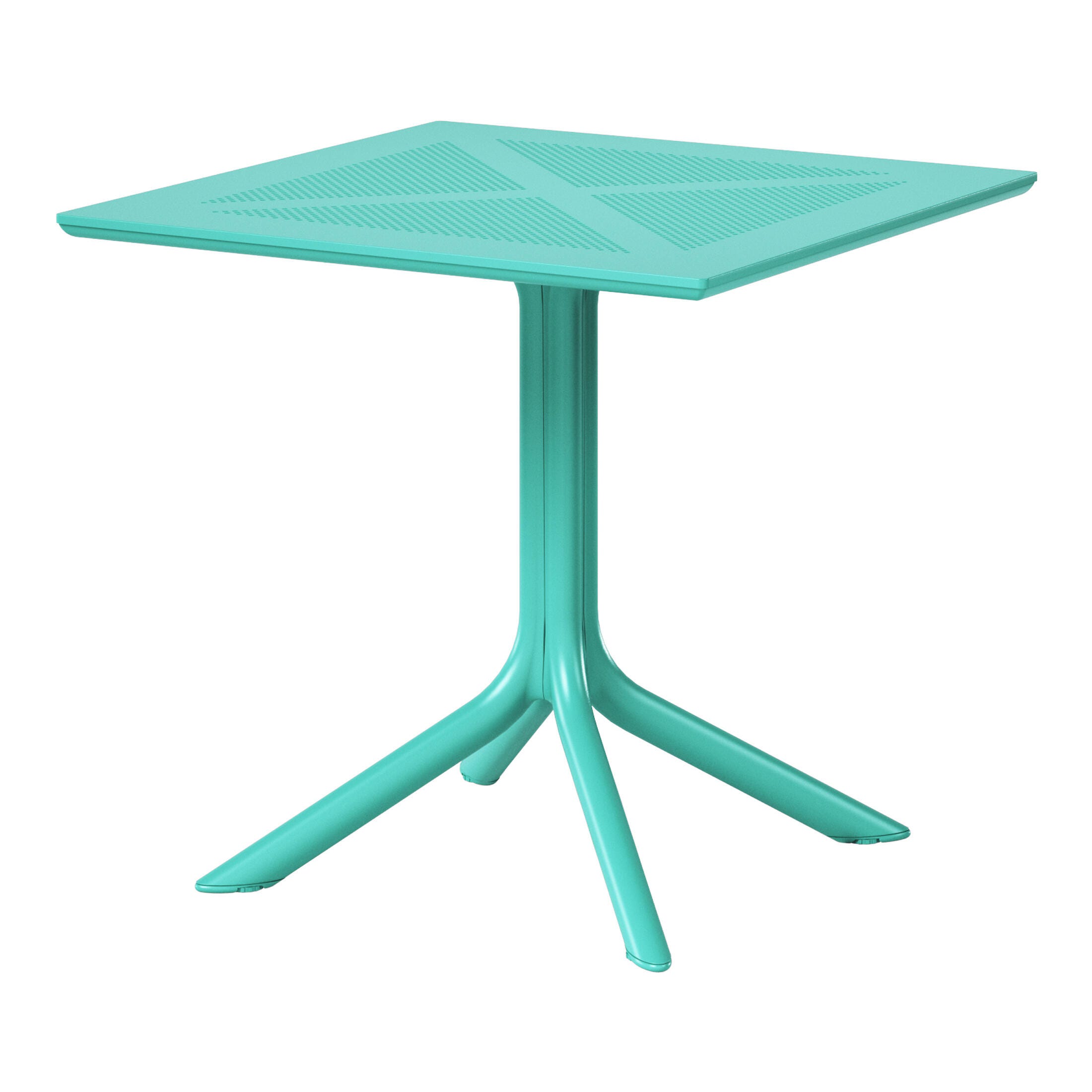 Westin Furniture Pearlina Solid Outdoor Dining Table, Turquoise