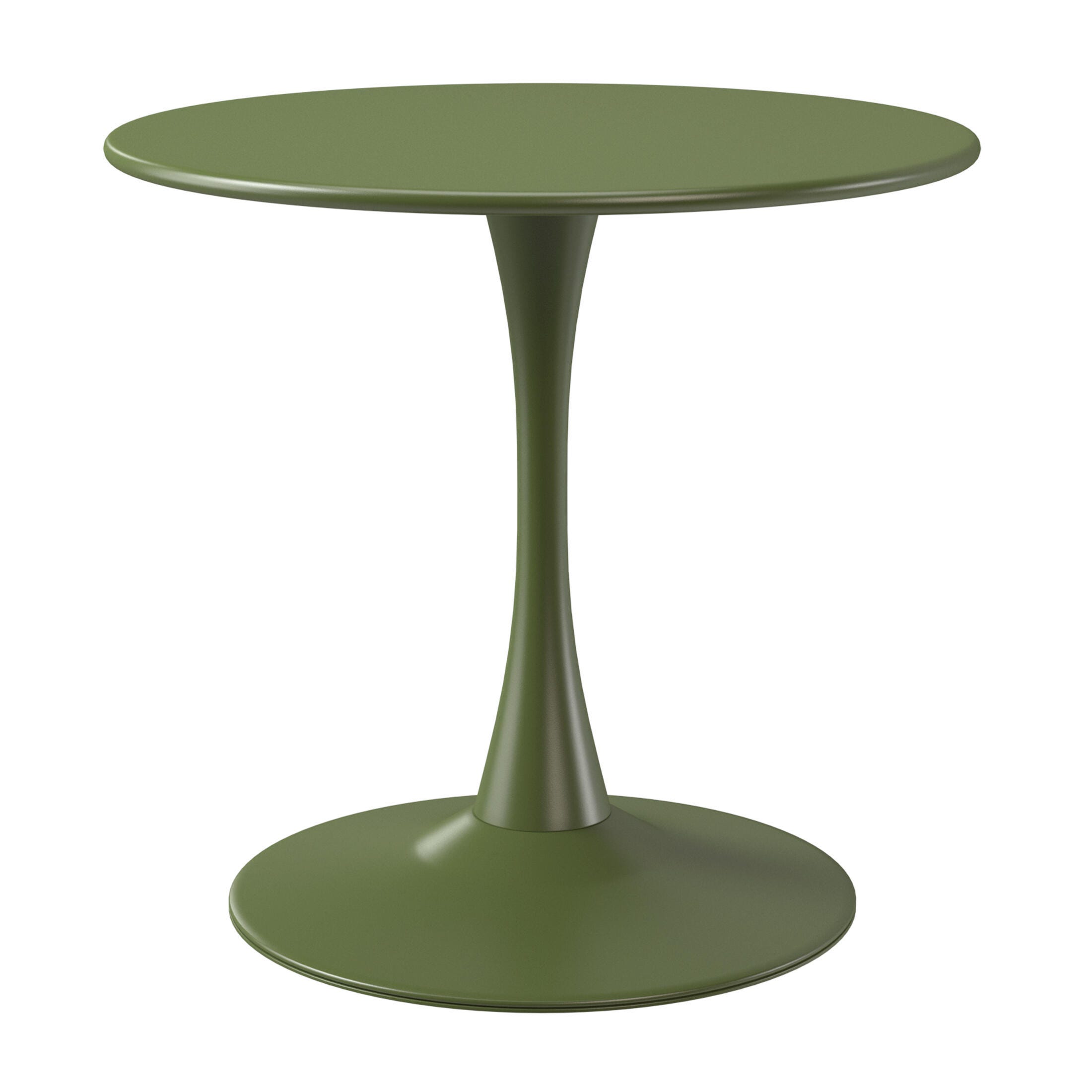 Westin Furniture Isla Solid Outdoor Dining Table, Olive Green, large