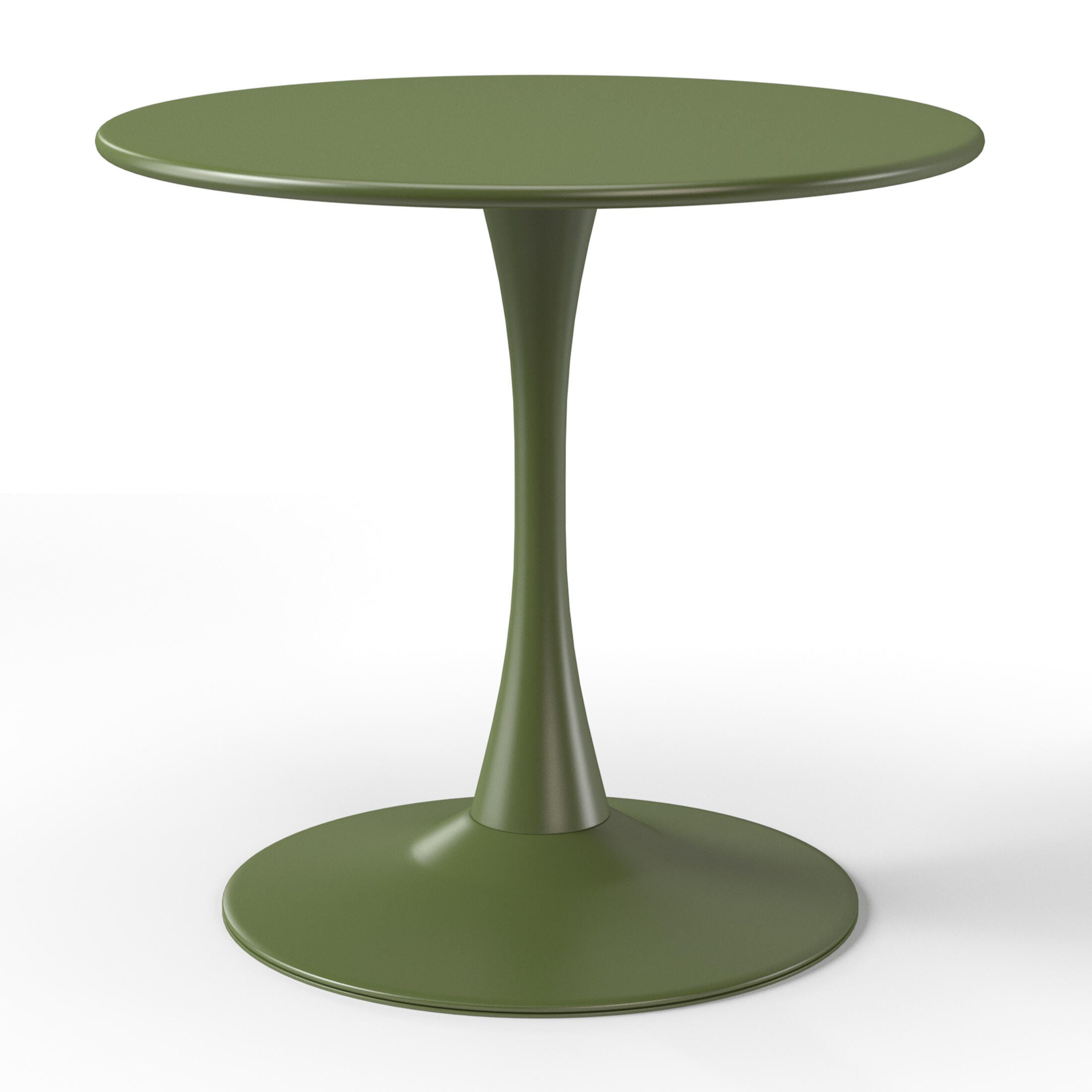 Westin Furniture Isla Solid Outdoor Dining Table, Olive Green, large