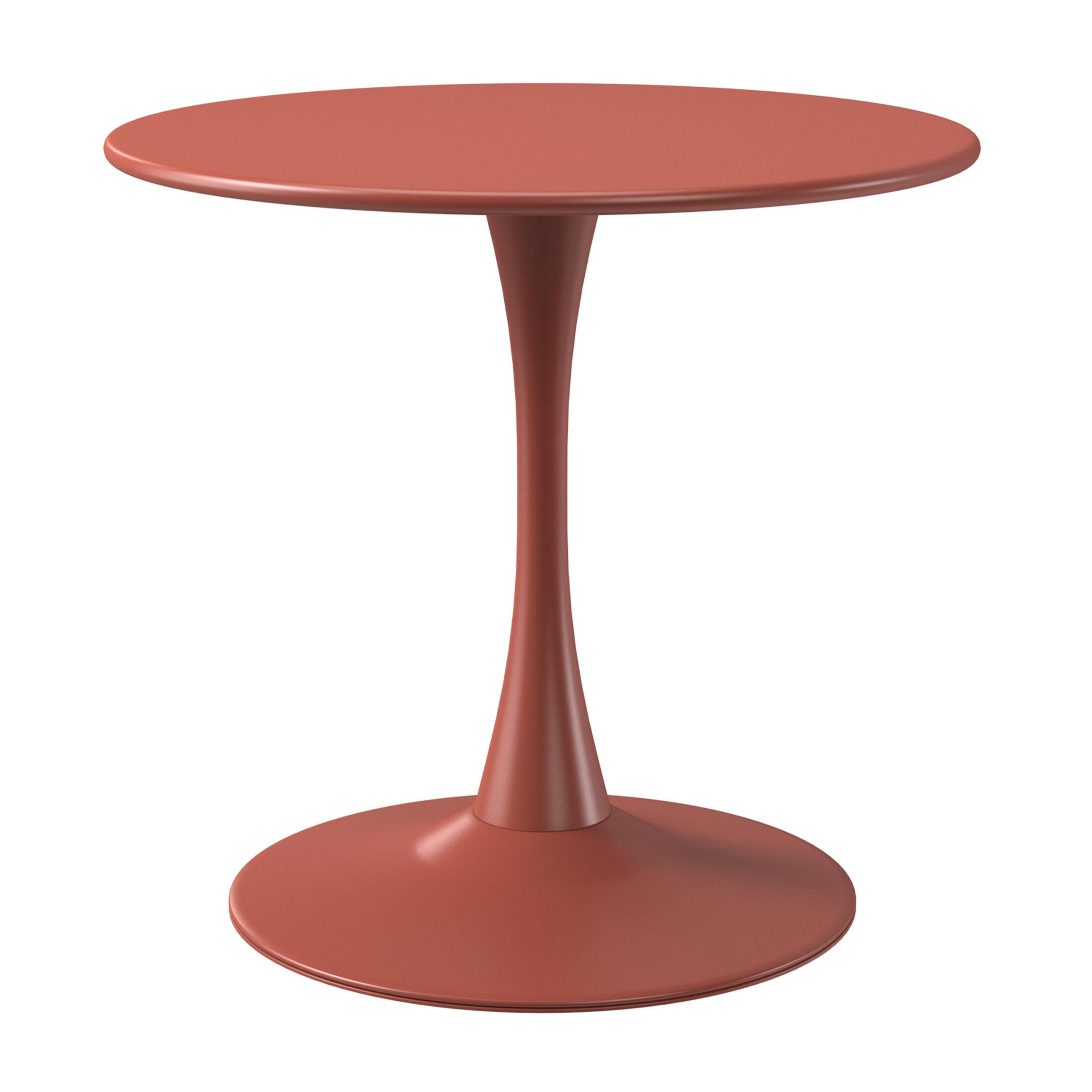 Westin Furniture Isla Solid Outdoor Dining Table, Red, large