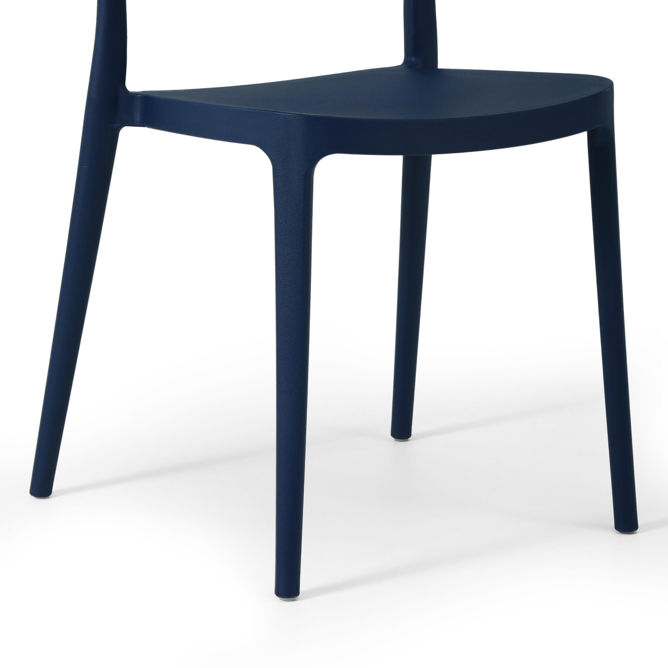Westin Furniture Meadow Outdoor Dining Chair (Set of 2), Navy Blue, large