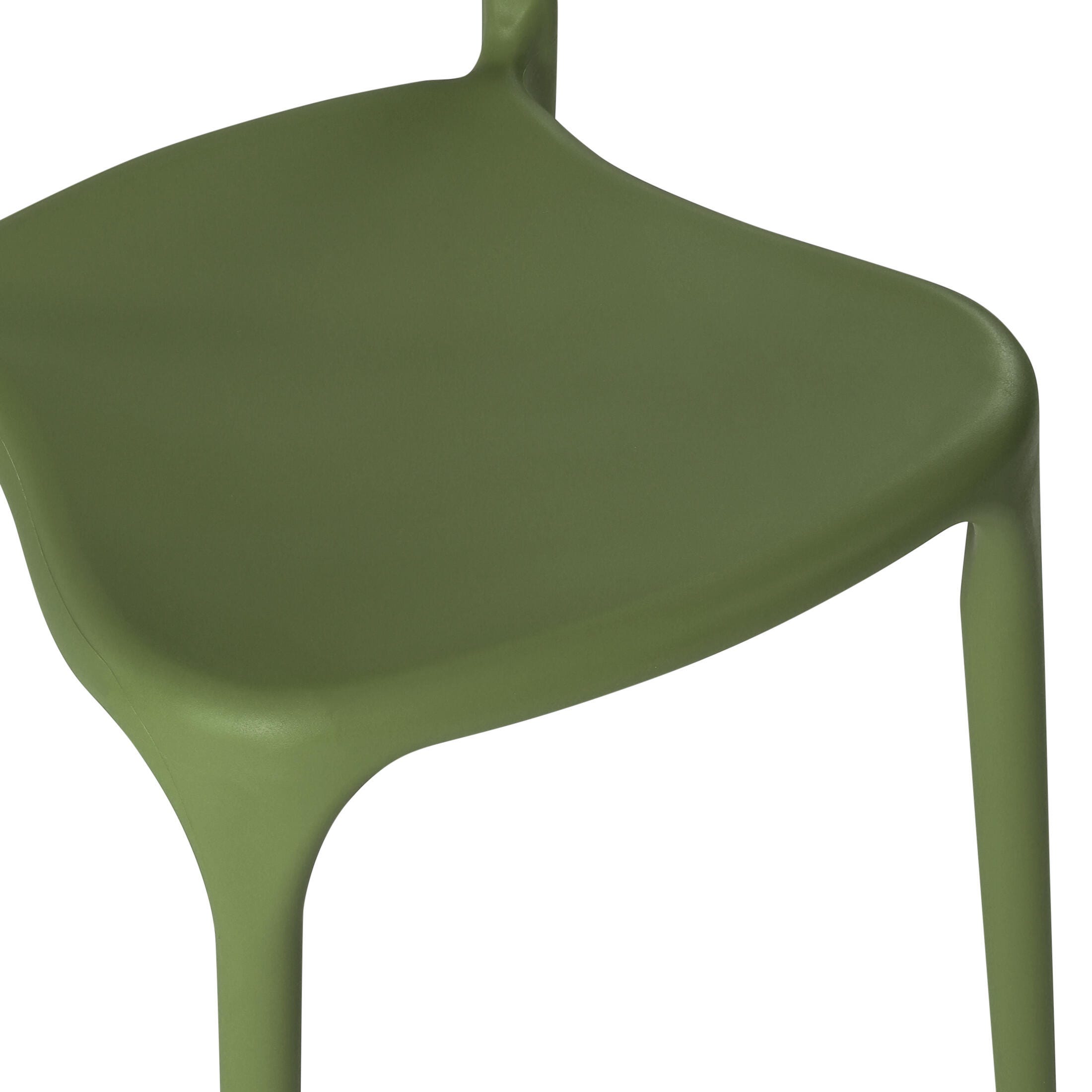 Westin Furniture Marina Outdoor Dining Chair (Set of 2), Olive Green, large
