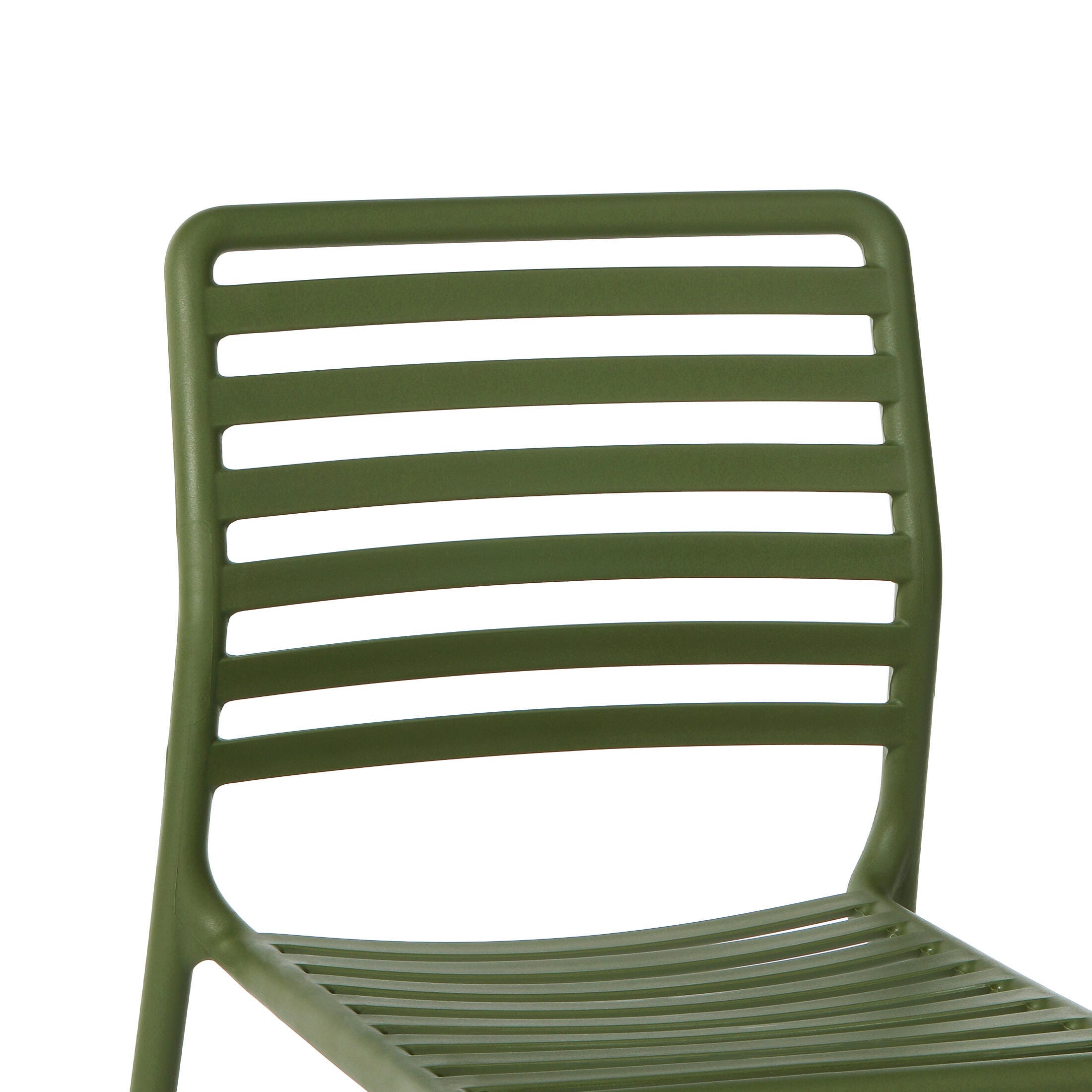 Westin Furniture Juniper Outdoor Dining Chair (Set of 2), Olive Green, large