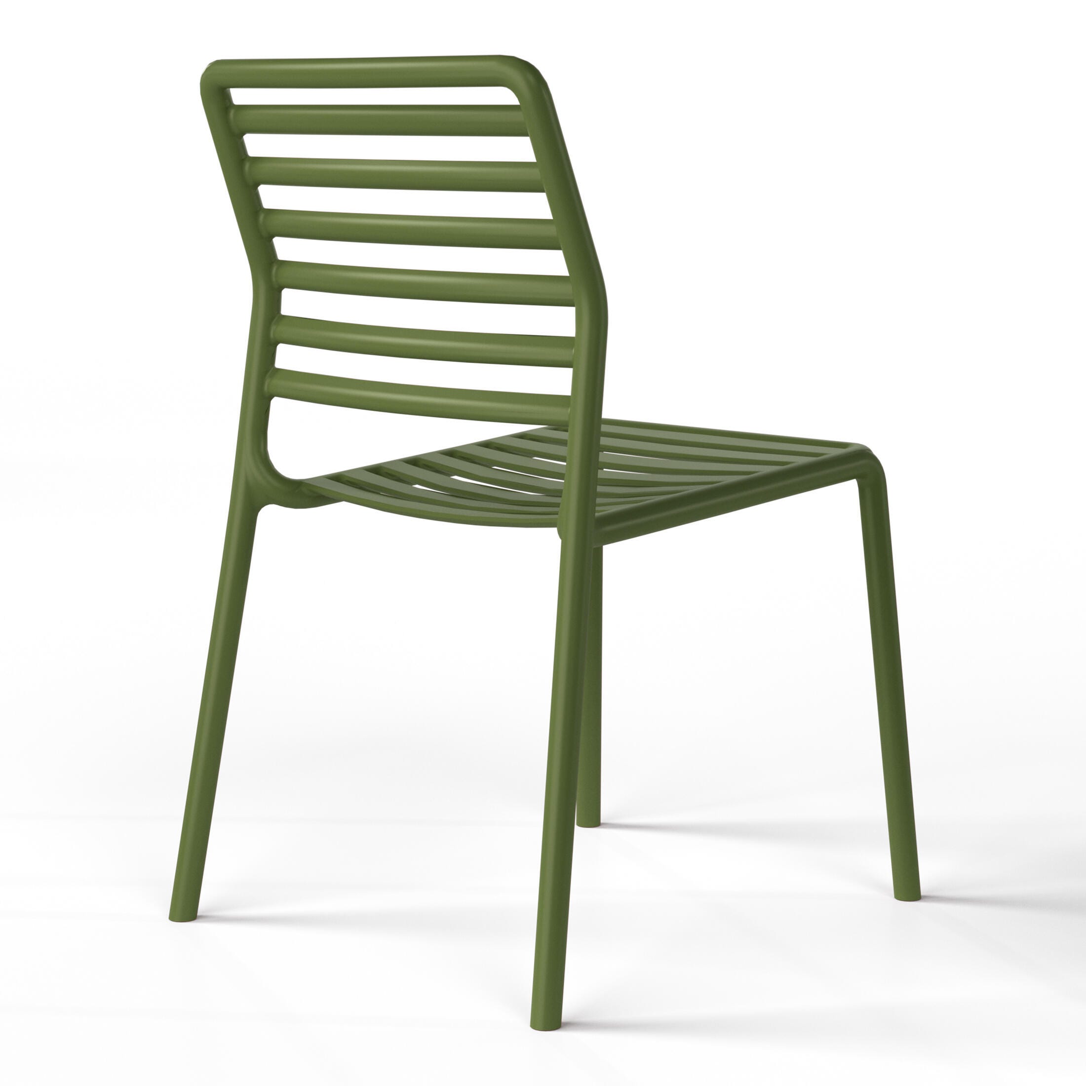 Westin Furniture Juniper Outdoor Dining Chair (Set of 2), Olive Green, large