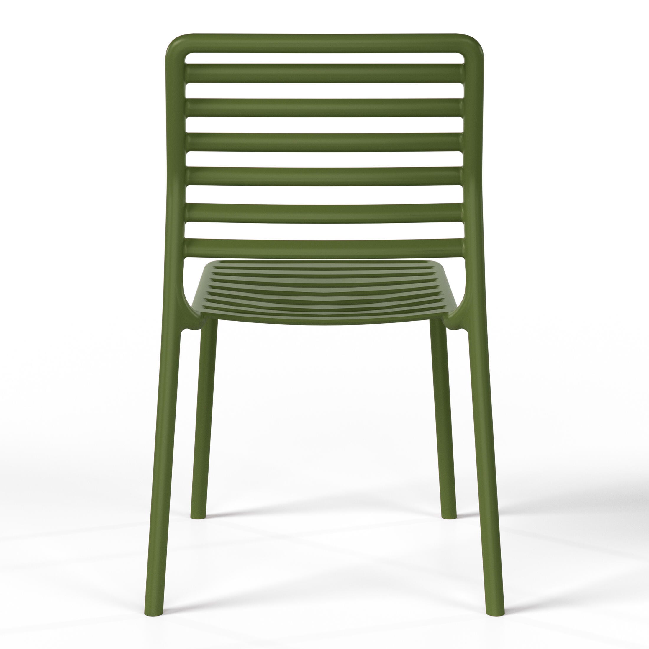 Westin Furniture Juniper Outdoor Dining Chair (Set of 2), Olive Green, large