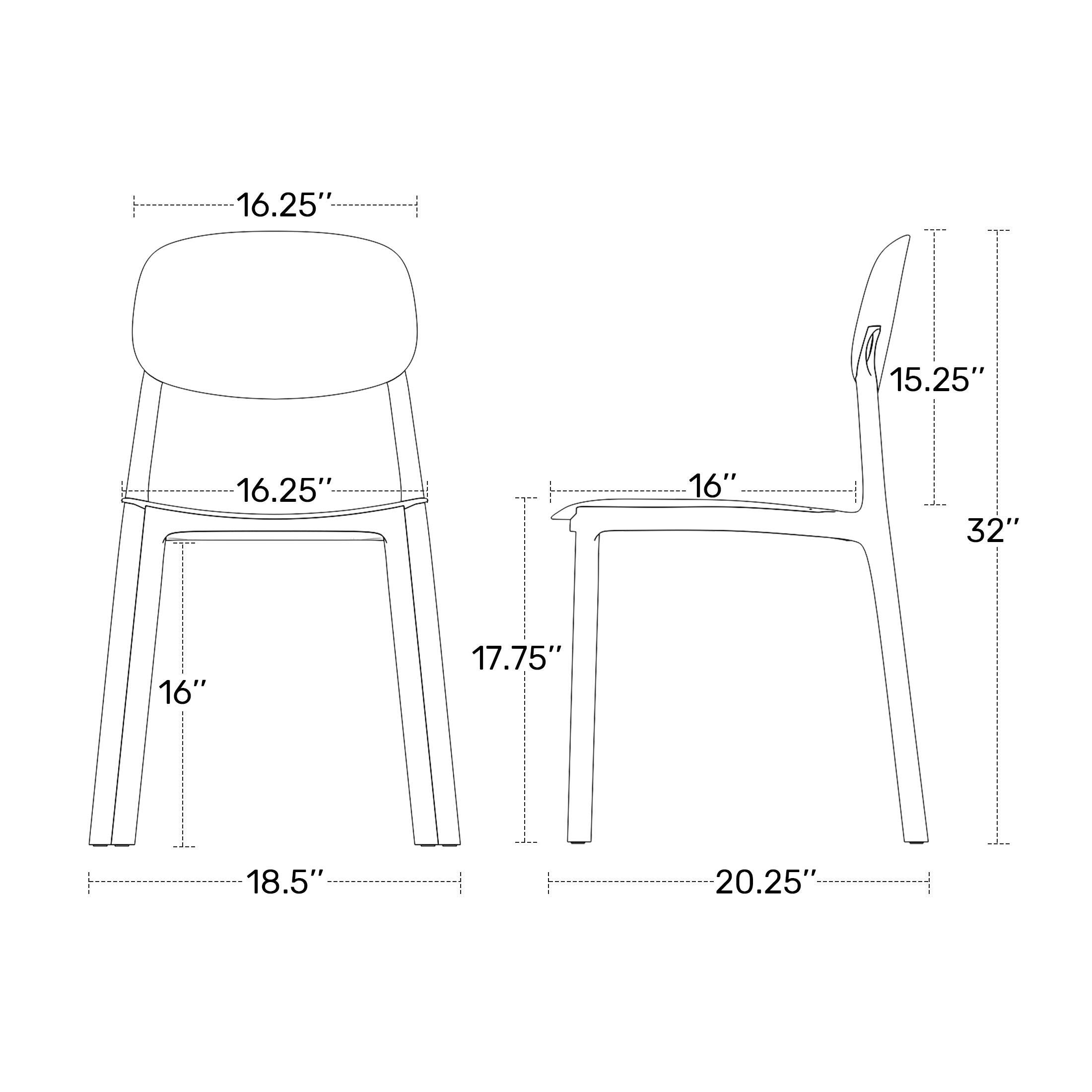 Westin Furniture Sterling Outdoor Dining Chair (Set of 2), Olive Green, large