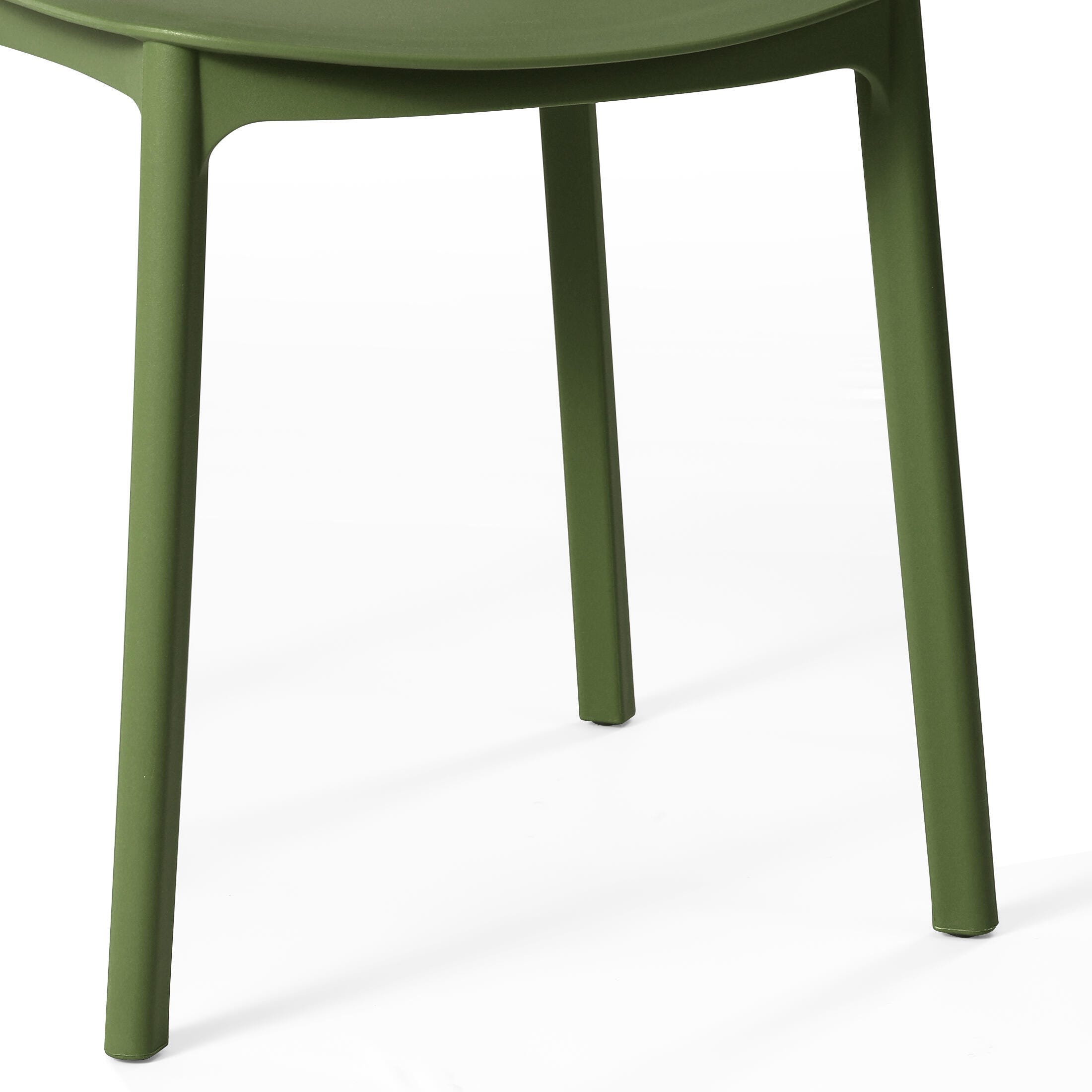 Westin Furniture Sterling Outdoor Dining Chair (Set of 2), Olive Green, large