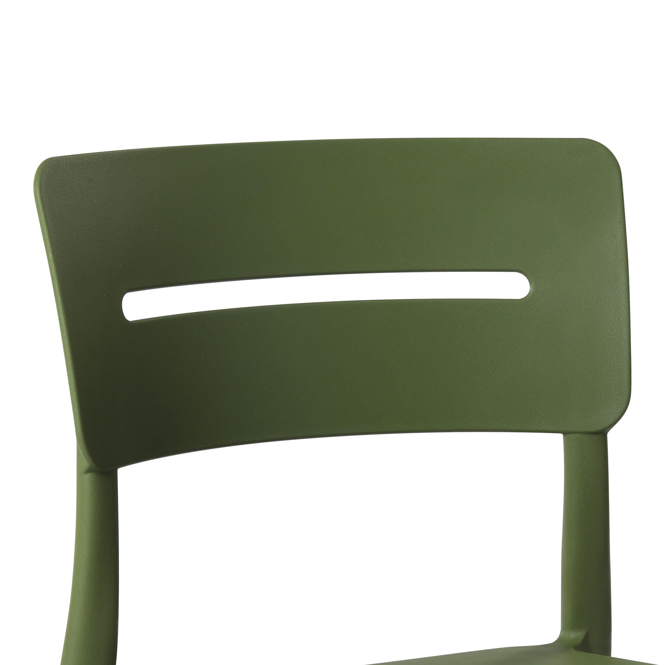 Westin Furniture Meadow Outdoor Dining Chair (Set of 2), Olive Green, large