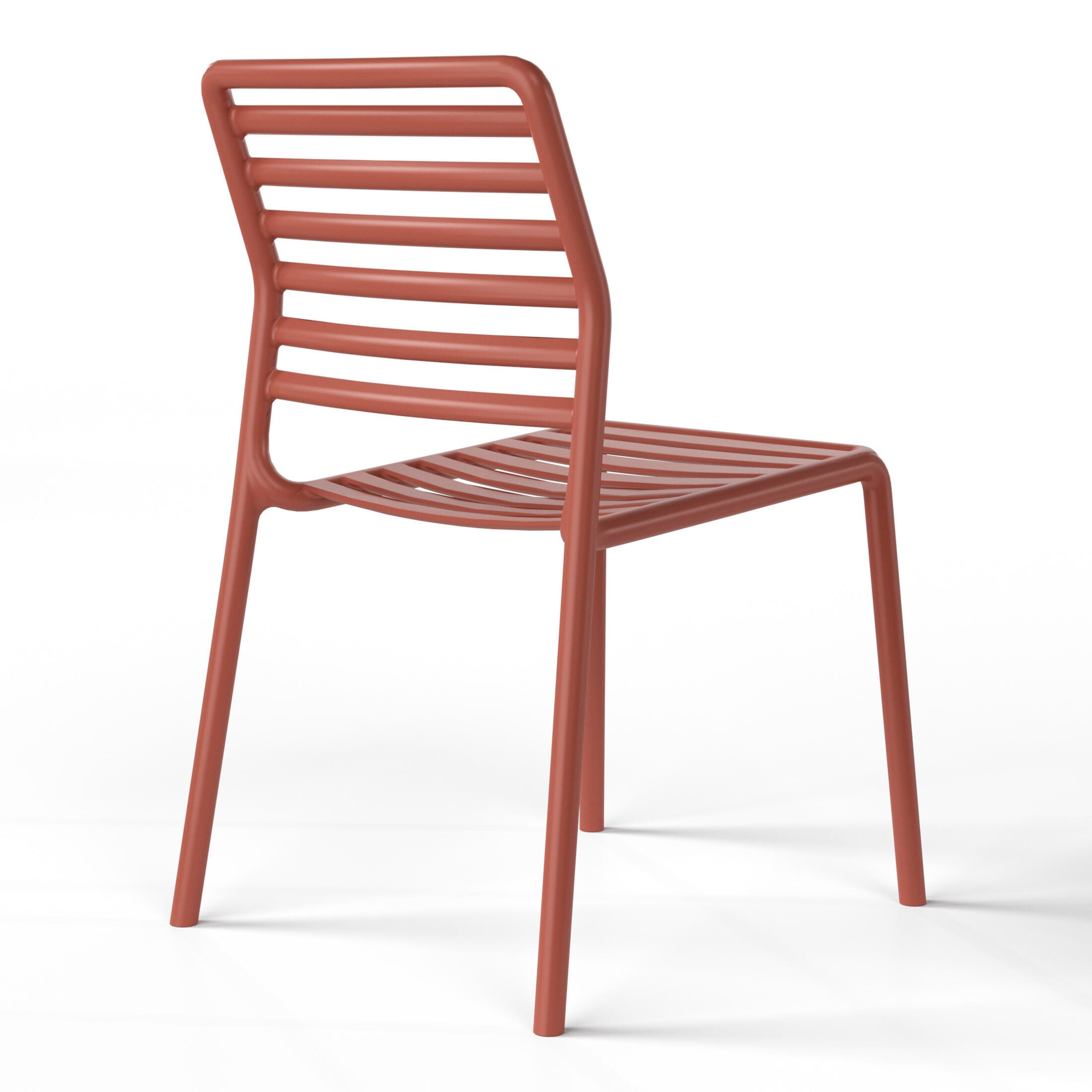 Westin Furniture Juniper Outdoor Dining Chair (Set of 2), Red, large