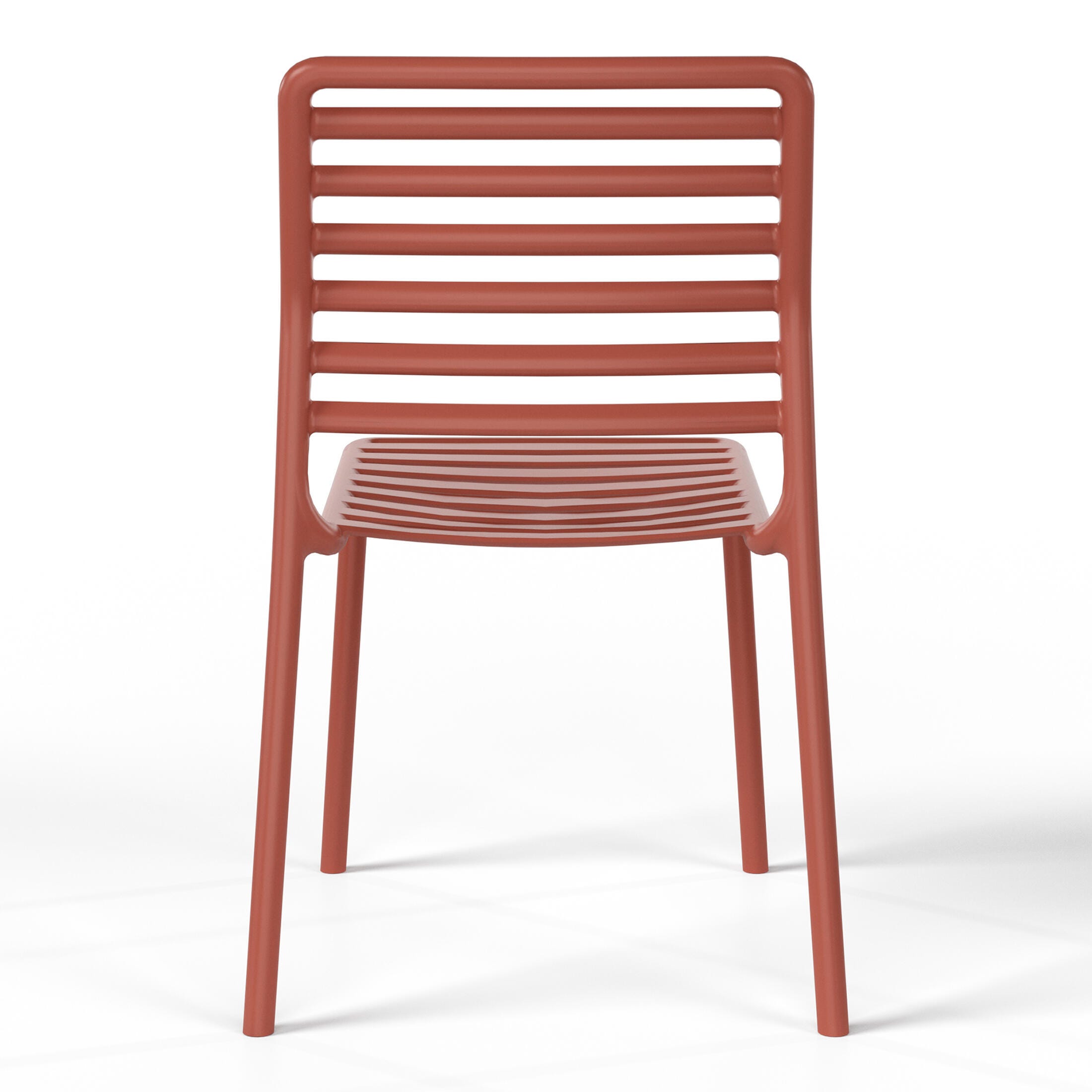 Westin Furniture Juniper Outdoor Dining Chair (Set of 2), Red, large