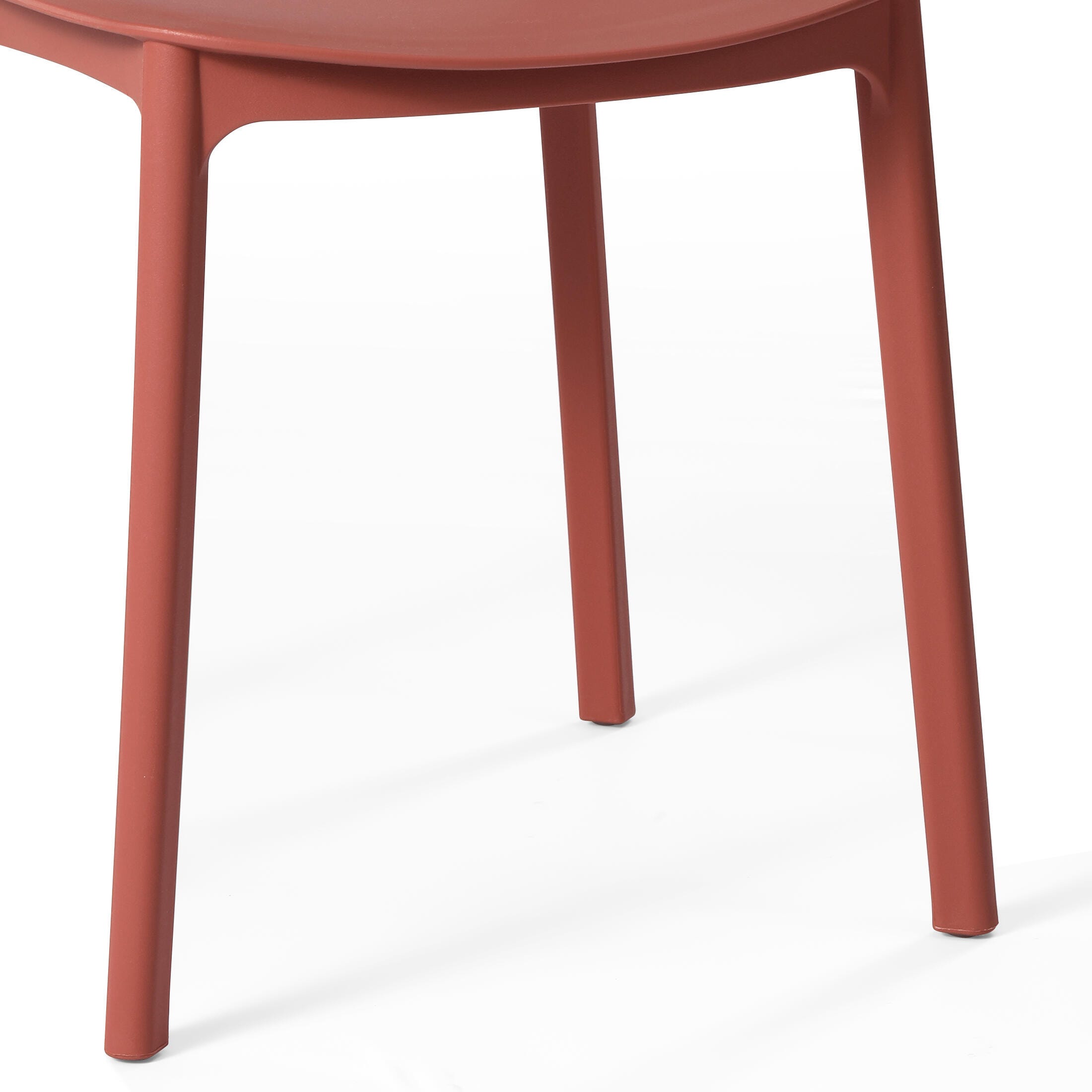 Westin Furniture Sterling Outdoor Dining Chair (Set of 2), Red, large