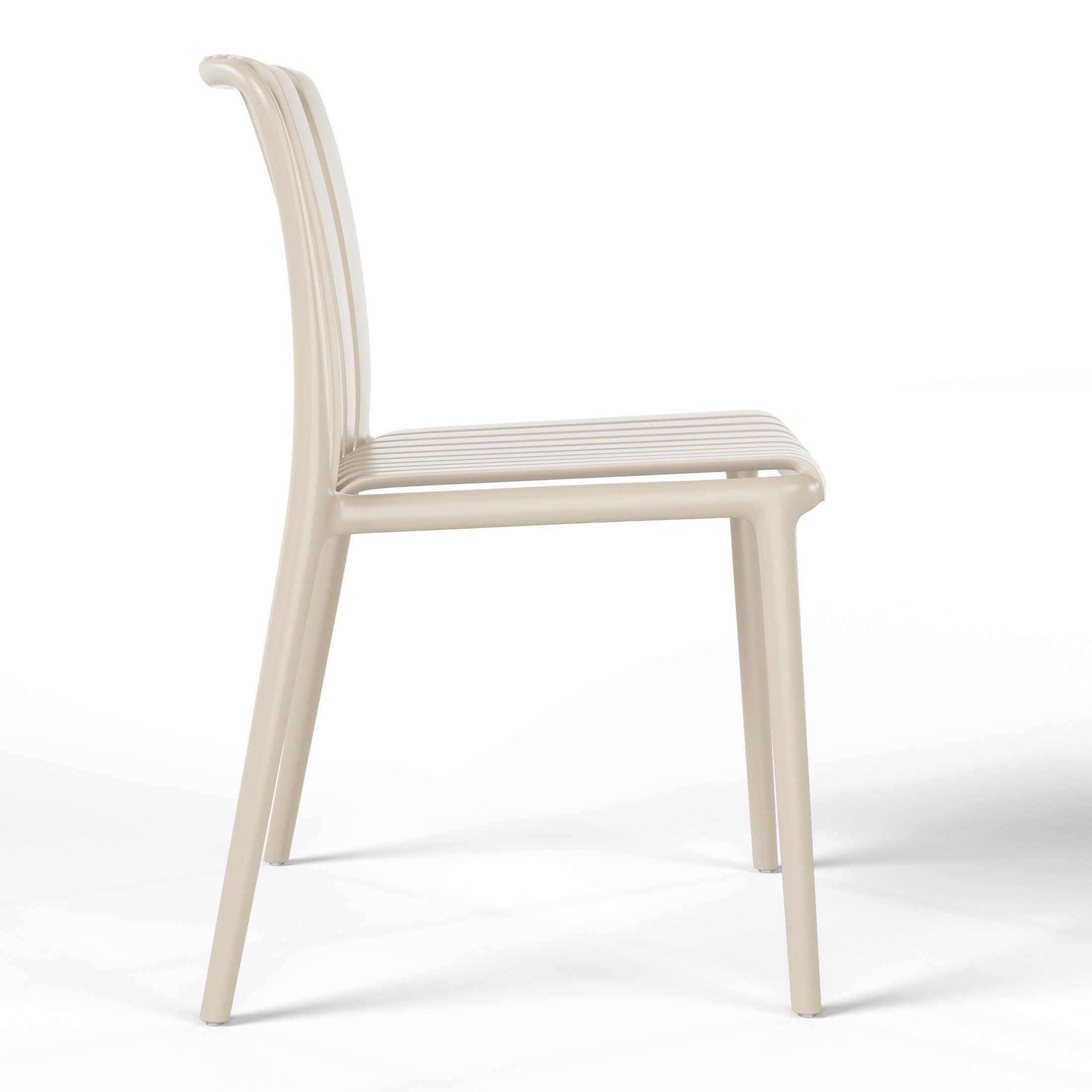 Westin Furniture Harlow Outdoor Dining Chair (Set of 2), Sand, large