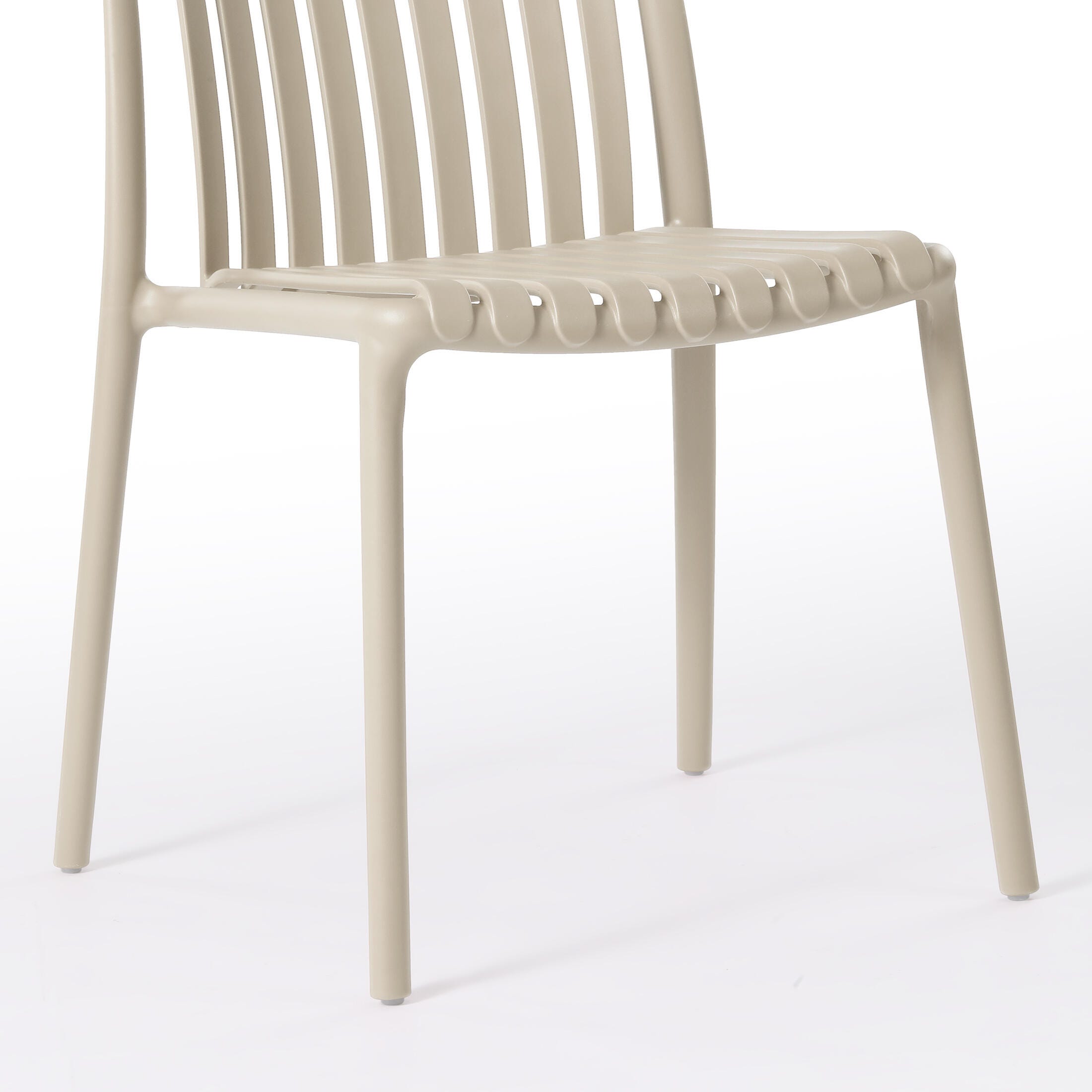 Westin Furniture Harlow Outdoor Dining Chair (Set of 2), Sand, large