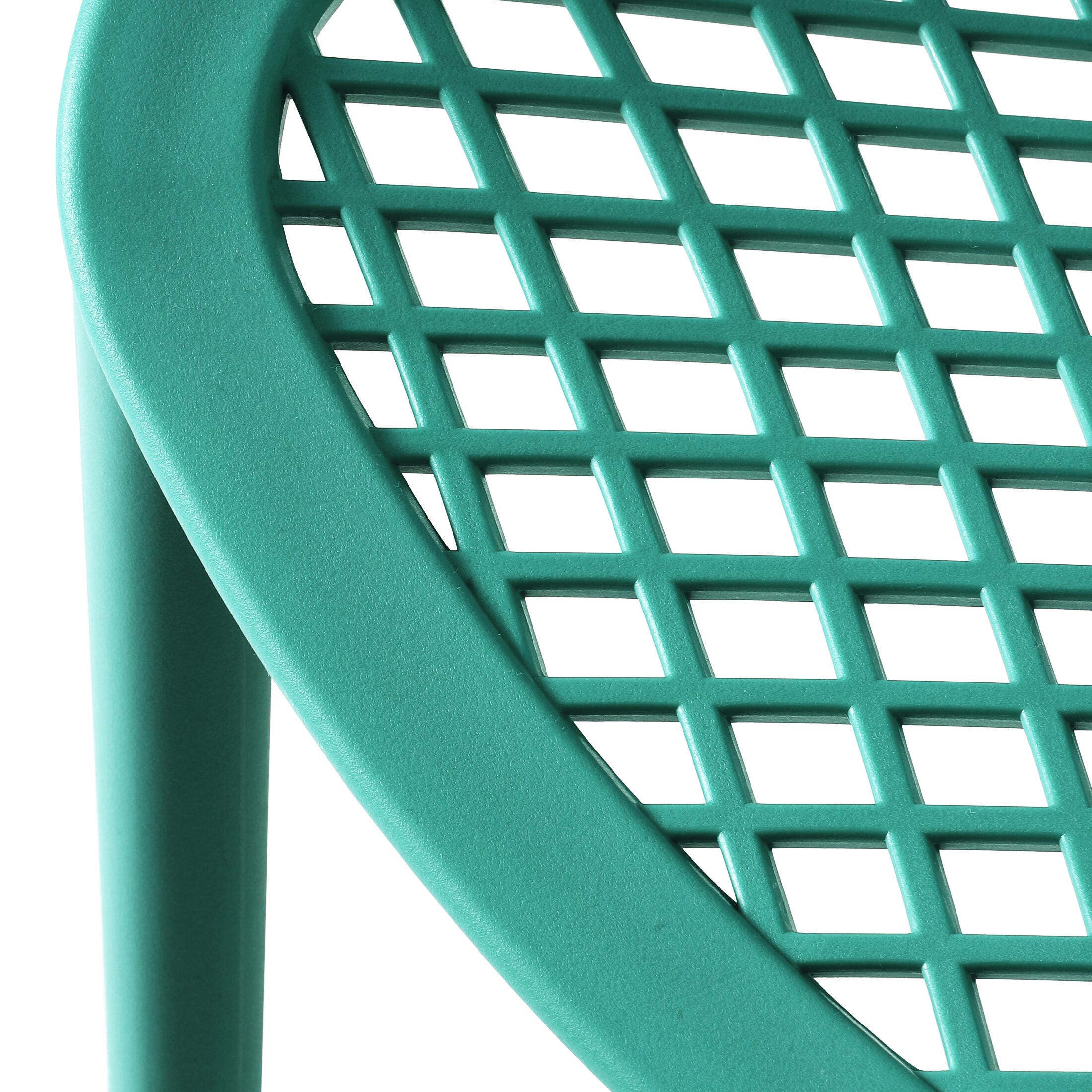 Westin Furniture Rhode Outdoor Dining Chair (Set of 2), Turquoise, large