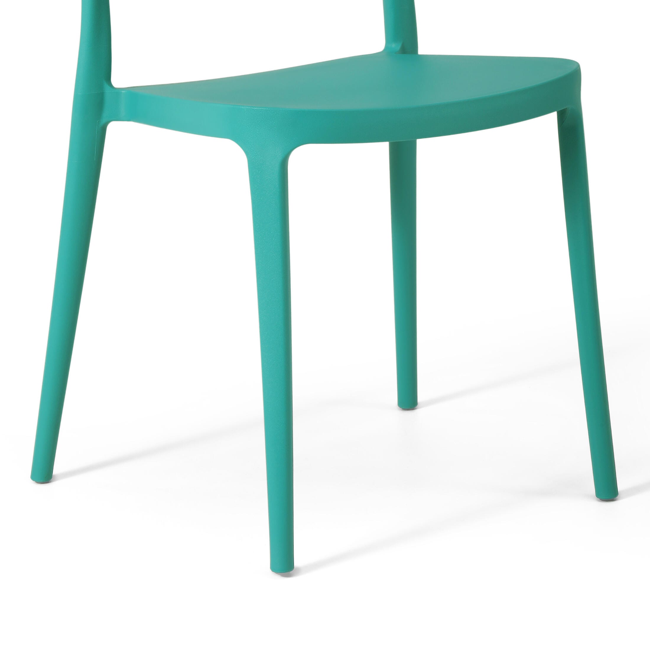 Westin Furniture Meadow Outdoor Dining Chair (Set of 2), Turquoise, large
