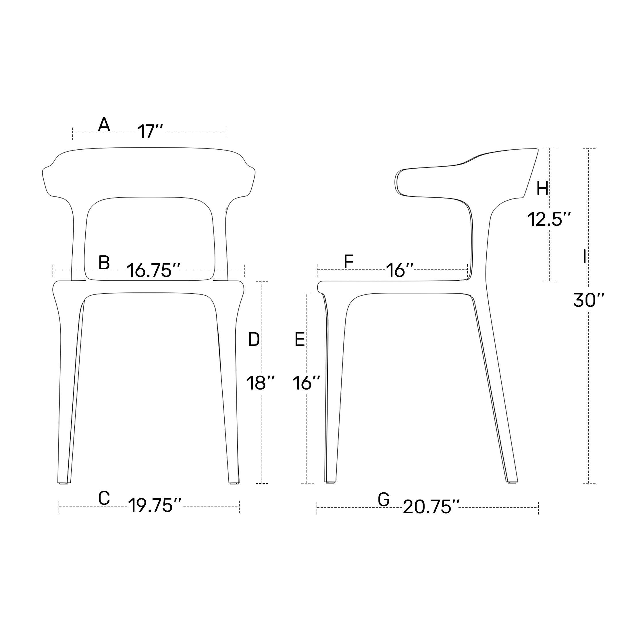 Westin Furniture Marina Outdoor Dining Chair (Set of 2), White, large