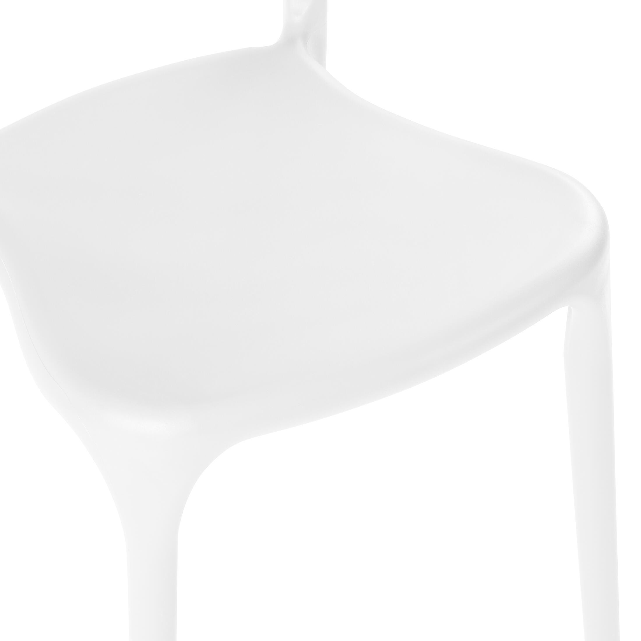 Westin Furniture Marina Outdoor Dining Chair (Set of 2), White, large