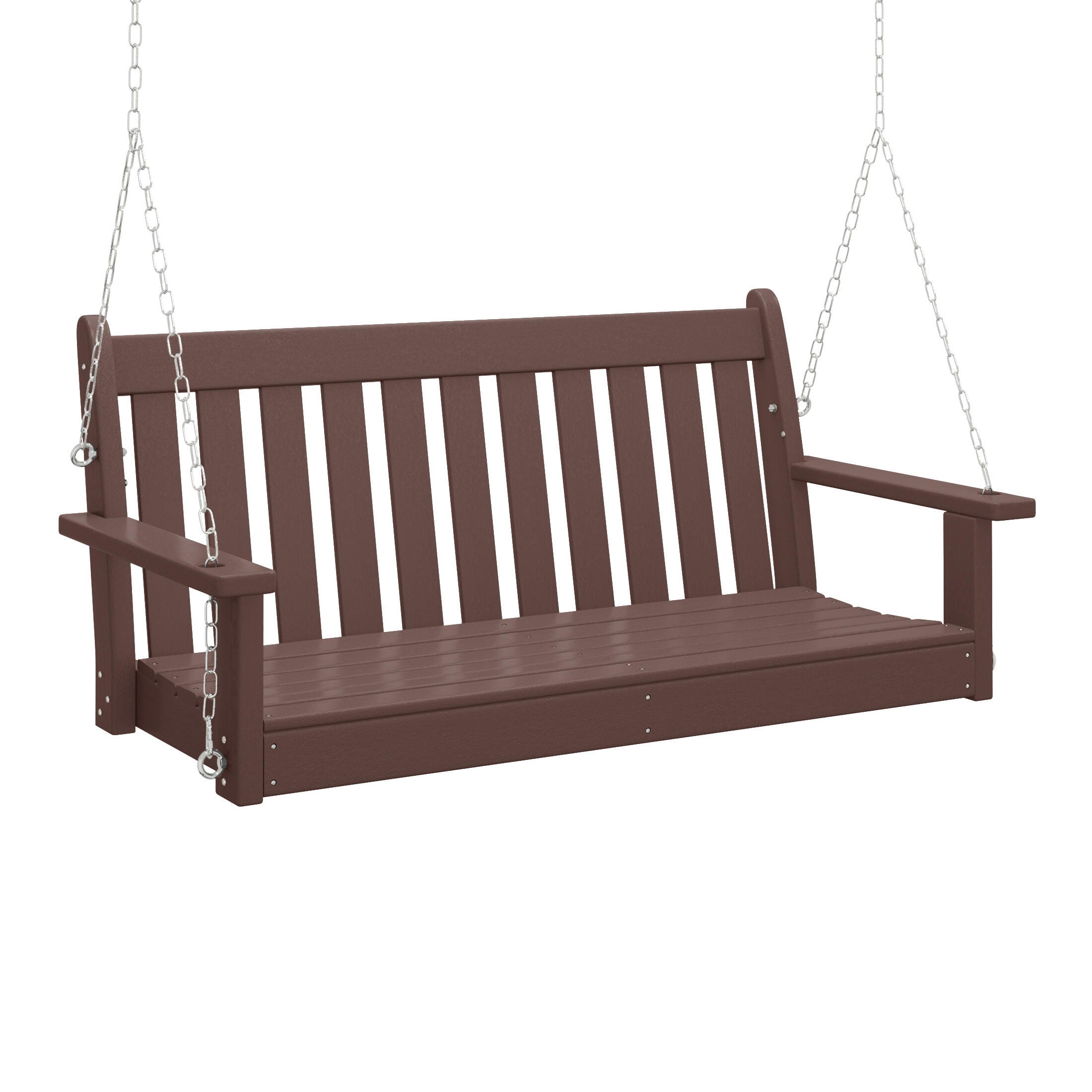 Westin Furniture Laguna Outdoor Swing, Dark Brown, large