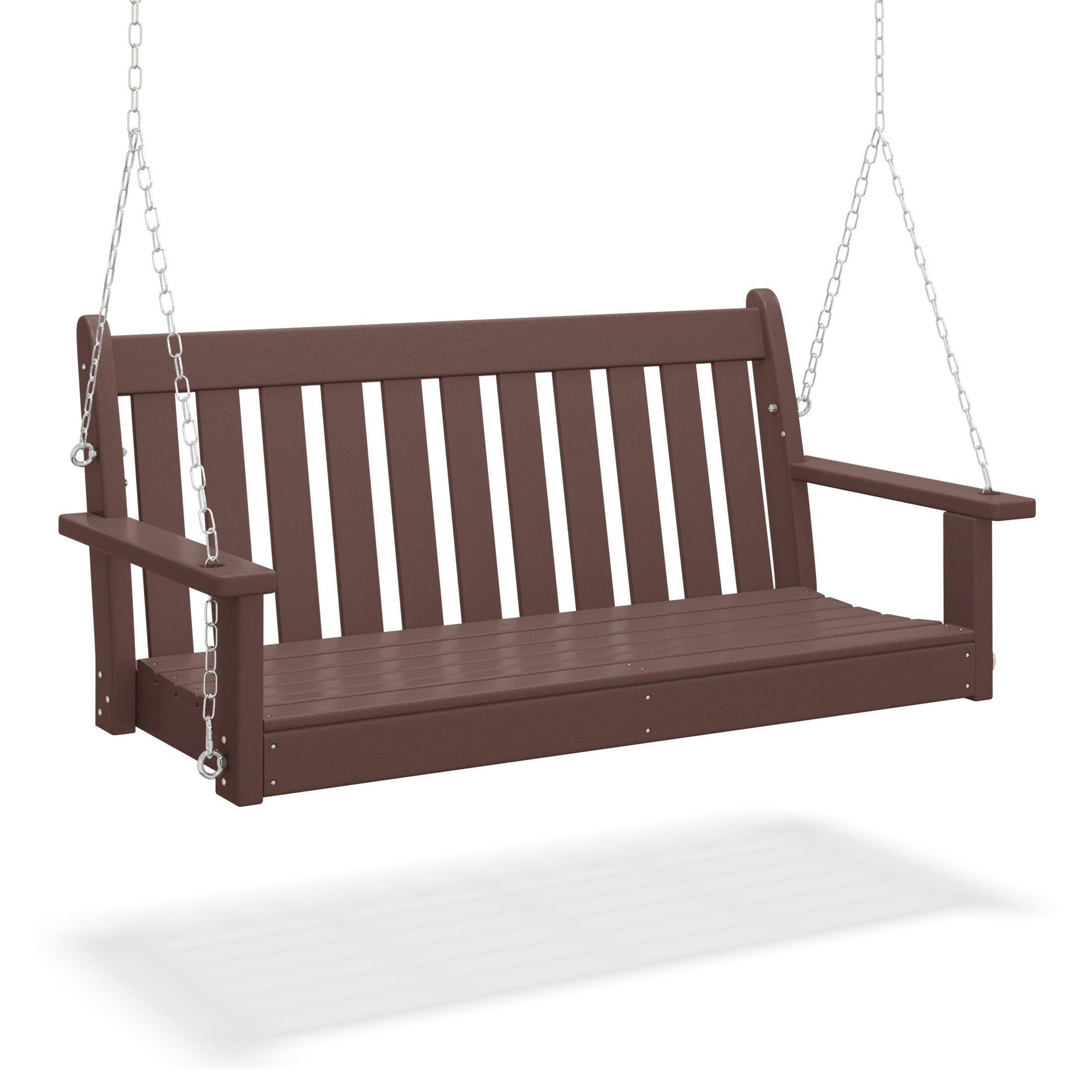 Westin Furniture Laguna Outdoor Swing, Dark Brown, large