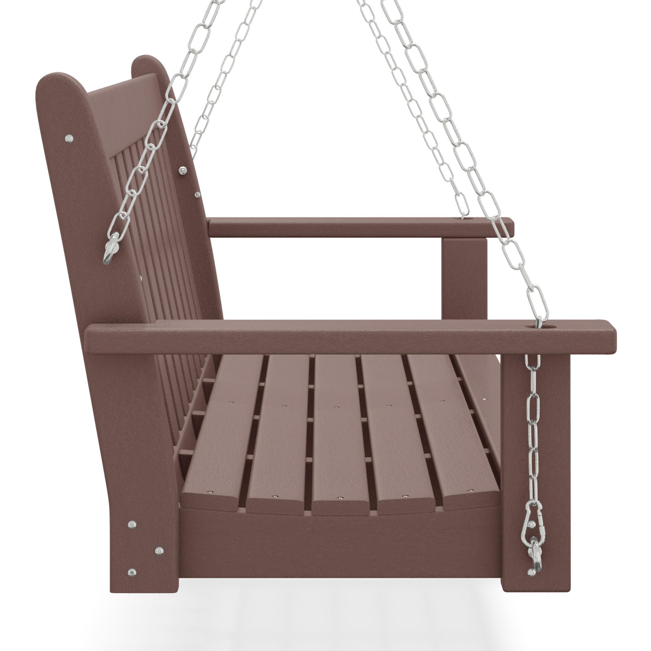 Westin Furniture Laguna Outdoor Swing, Dark Brown, large