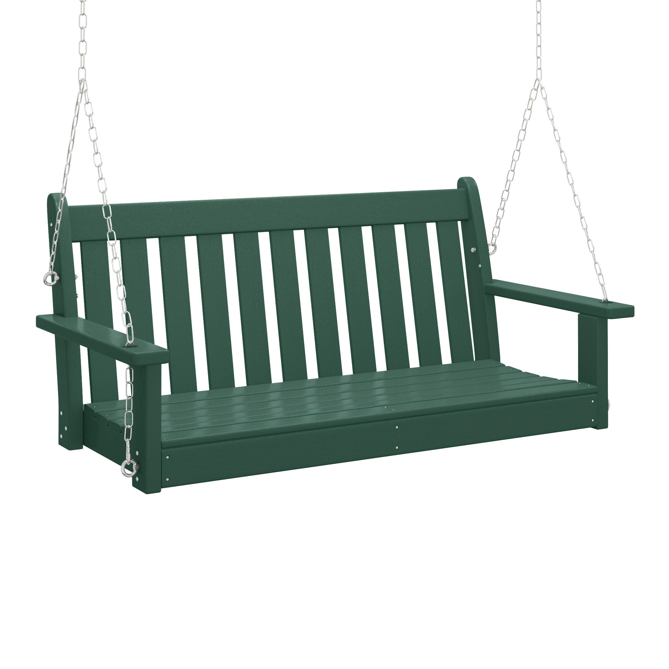 Westin Furniture Laguna Outdoor Swing, Dark Green, large