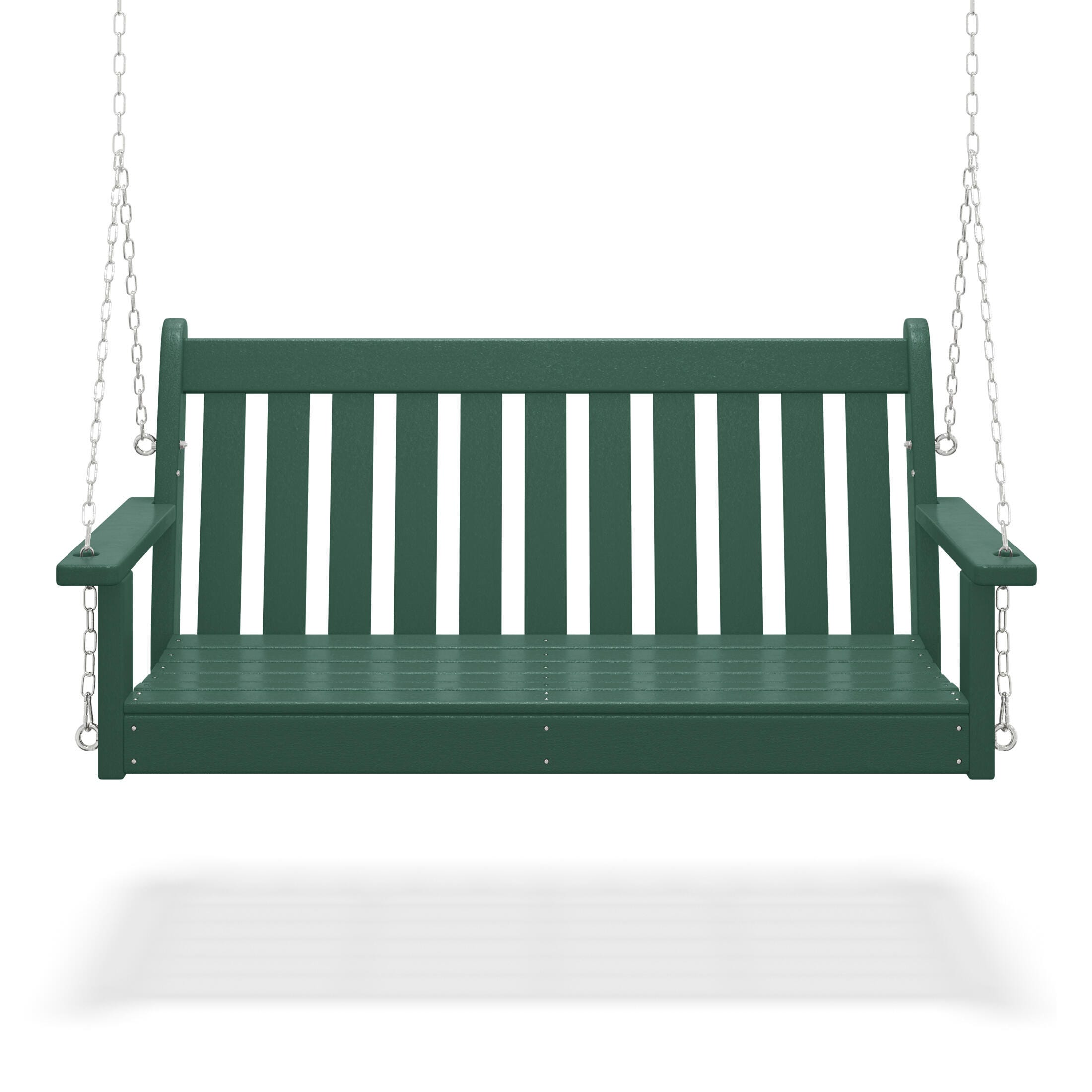 Westin Furniture Laguna Outdoor Swing, Dark Green, large