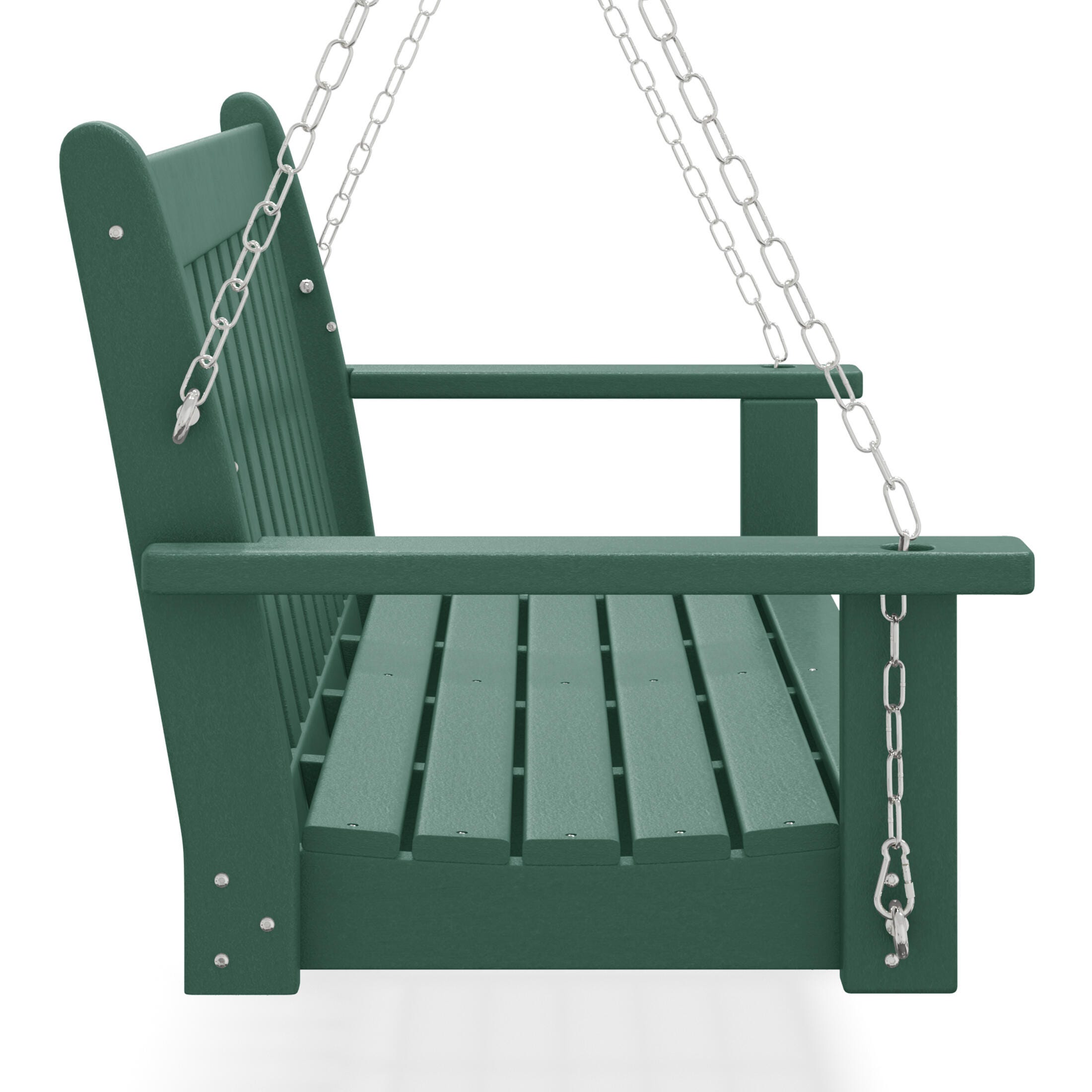 Westin Furniture Laguna Outdoor Swing, Dark Green, large