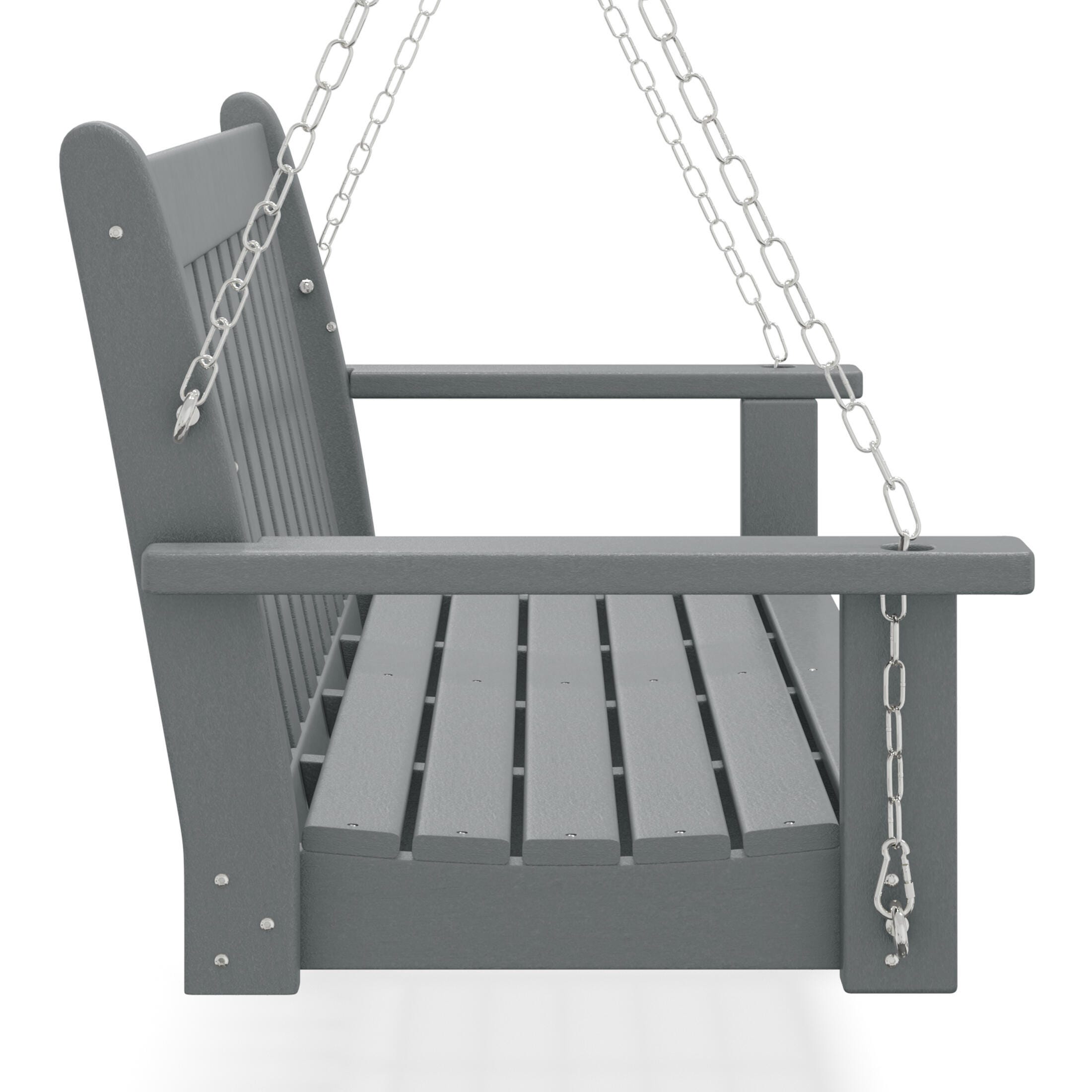 Westin Furniture Laguna Outdoor Swing, Gray, large