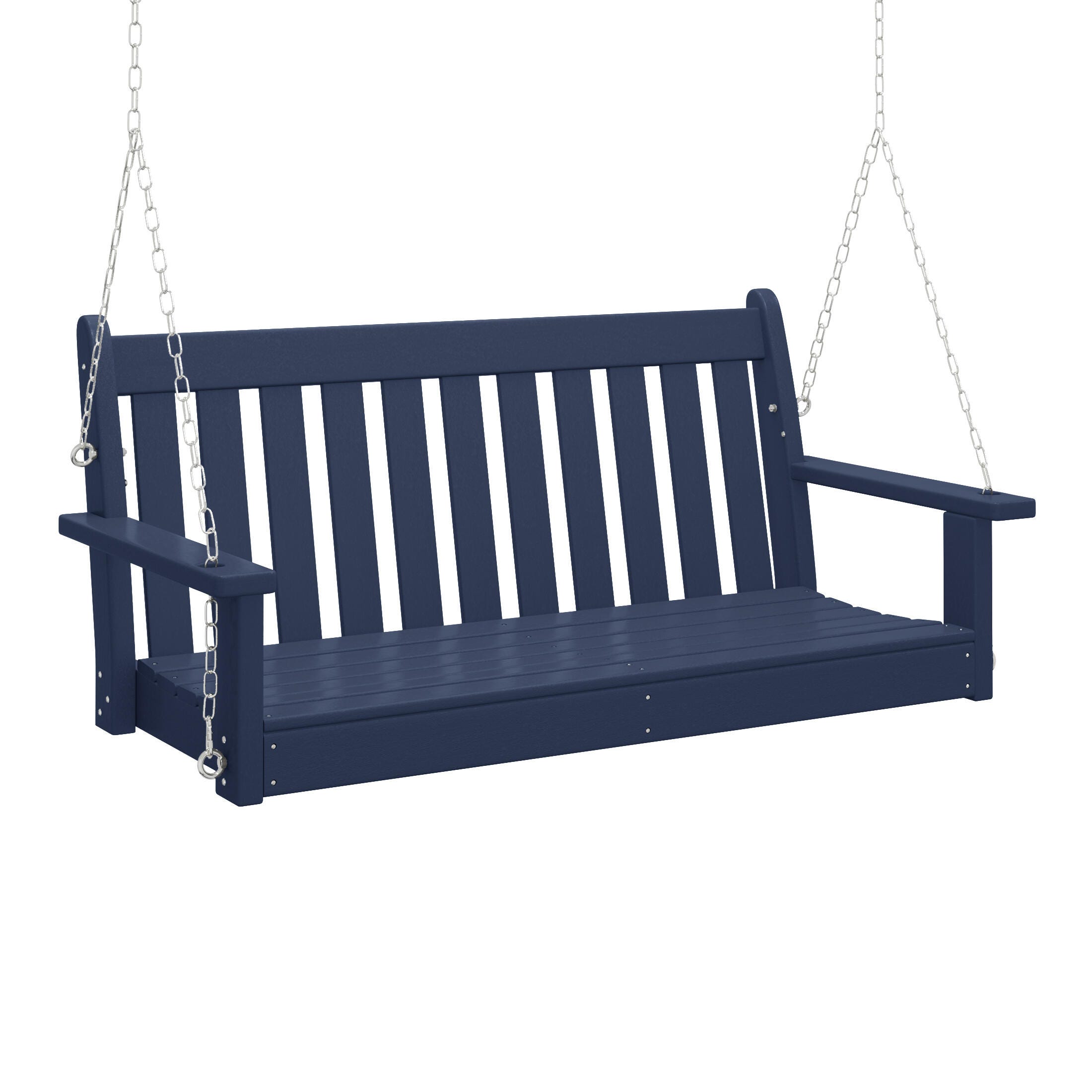 Westin Furniture Laguna Outdoor Swing, Navy Blue, large