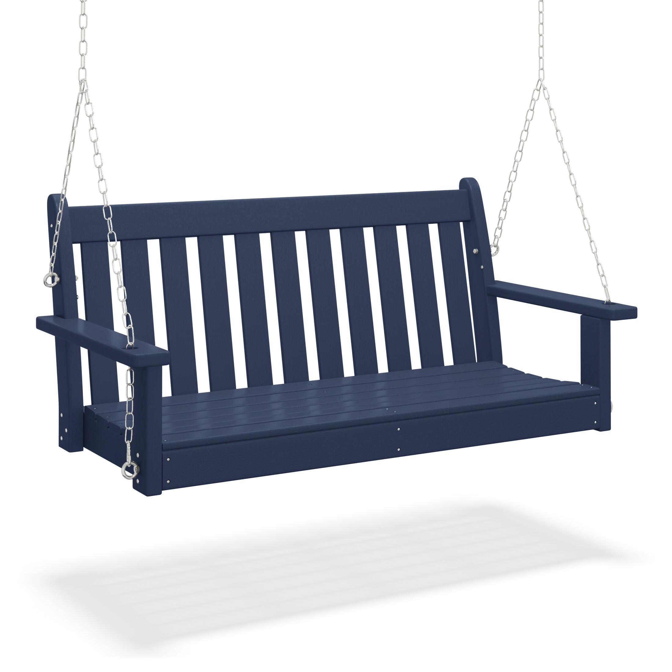Westin Furniture Laguna Outdoor Swing, Navy Blue, large