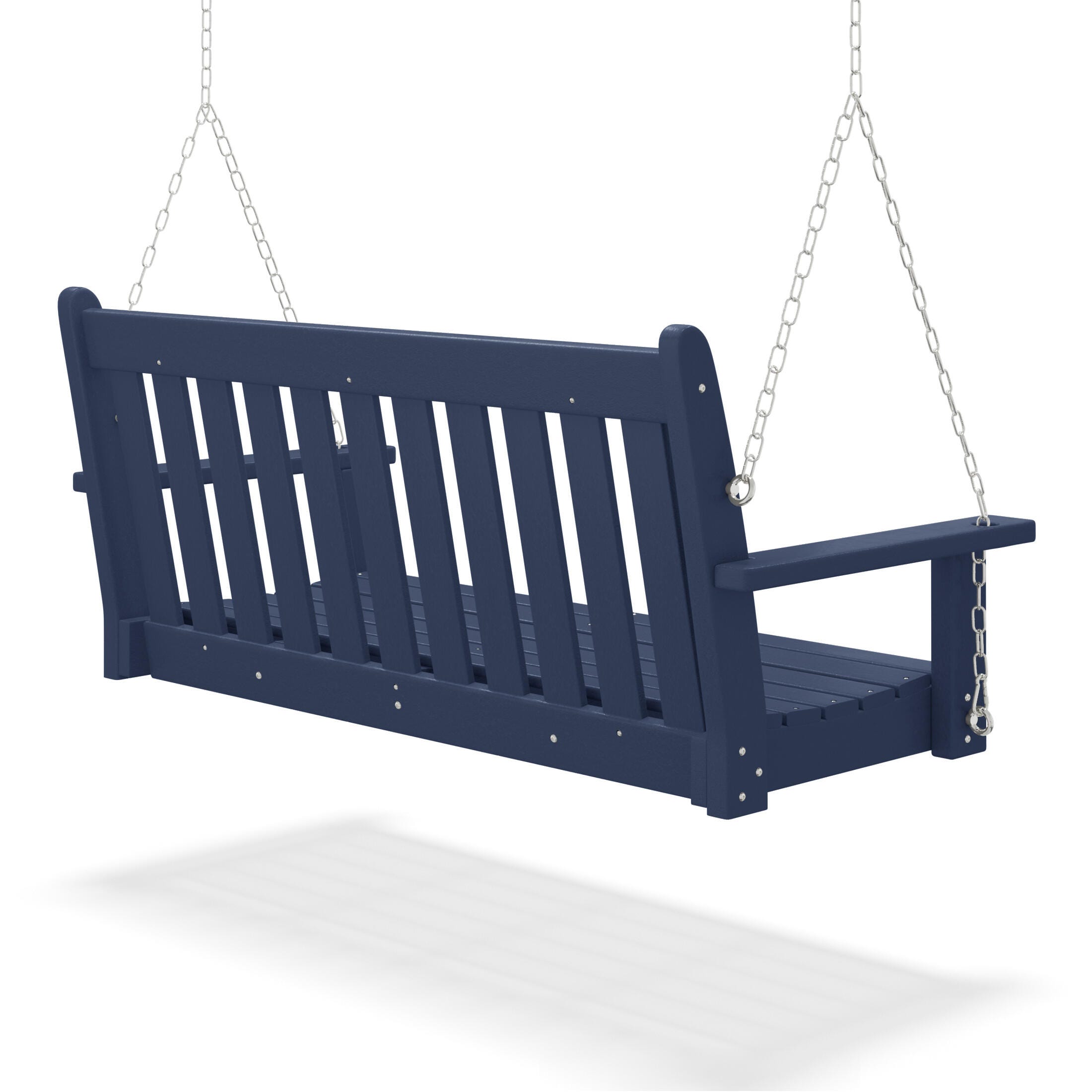 Westin Furniture Laguna Outdoor Swing, Navy Blue, large