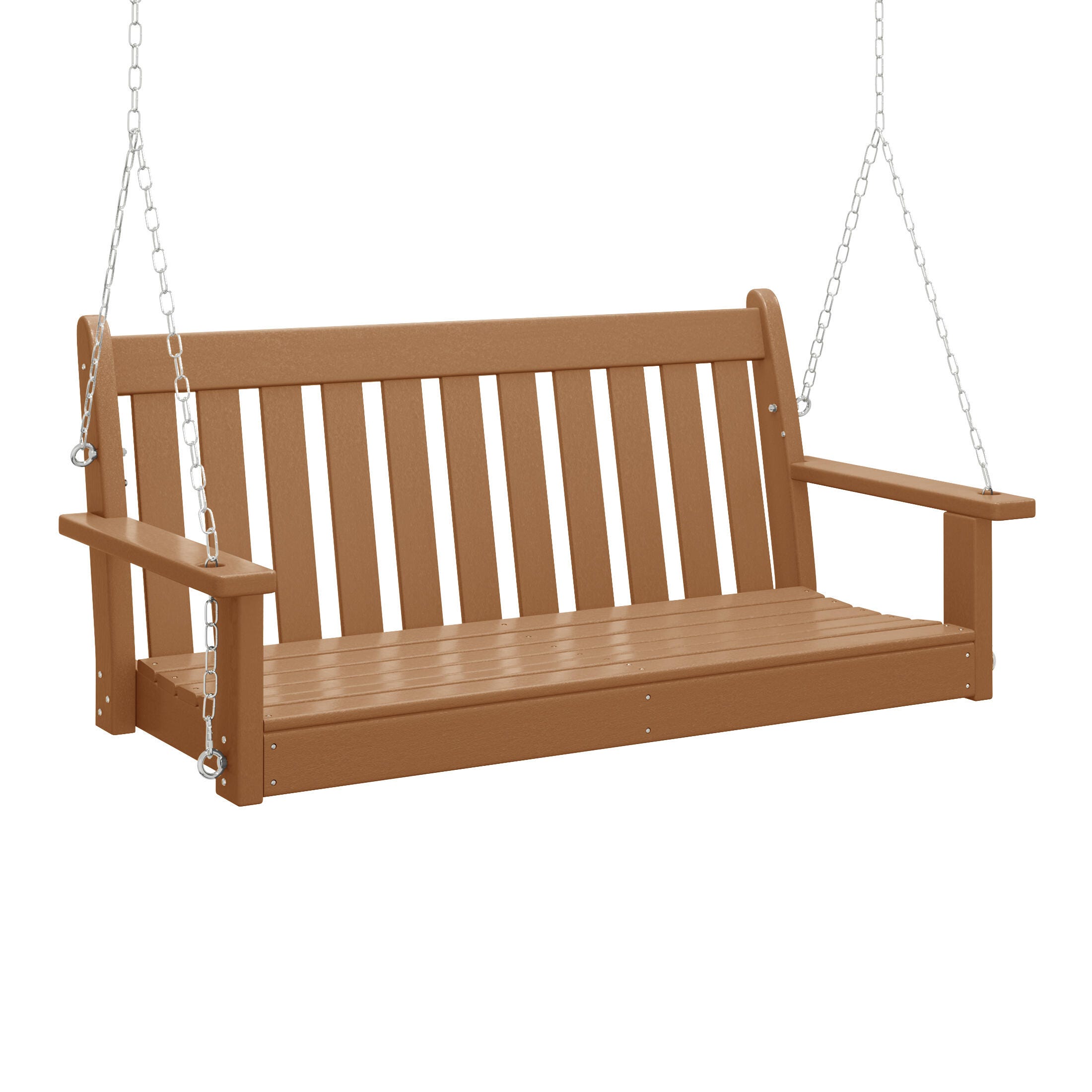 Westin Furniture Laguna Outdoor Swing, Teak, large