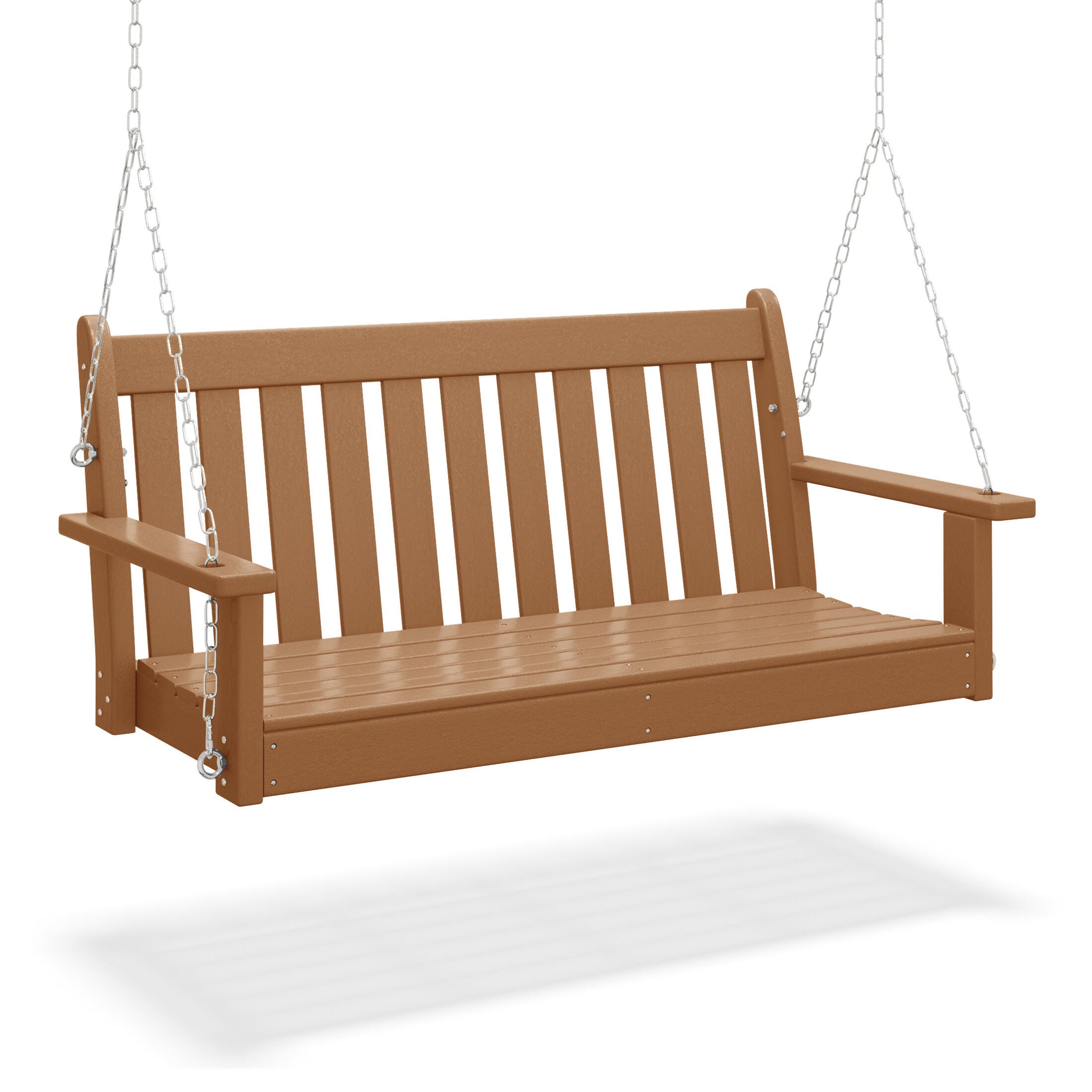 Westin Furniture Laguna Outdoor Swing, Teak, large