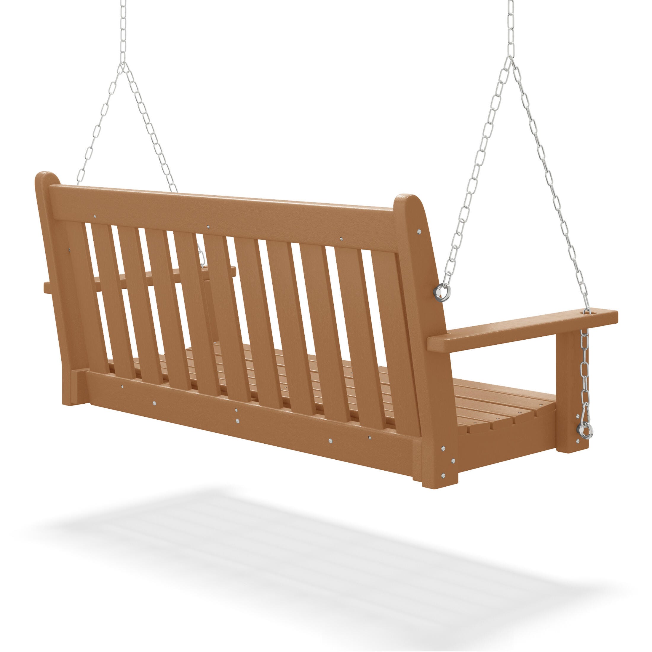 Westin Furniture Laguna Outdoor Swing, Teak, large
