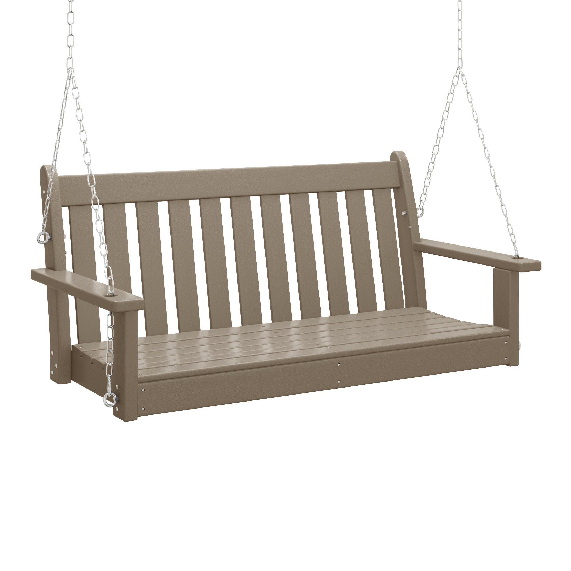 Westin Furniture Laguna Outdoor Swing, Brown, large