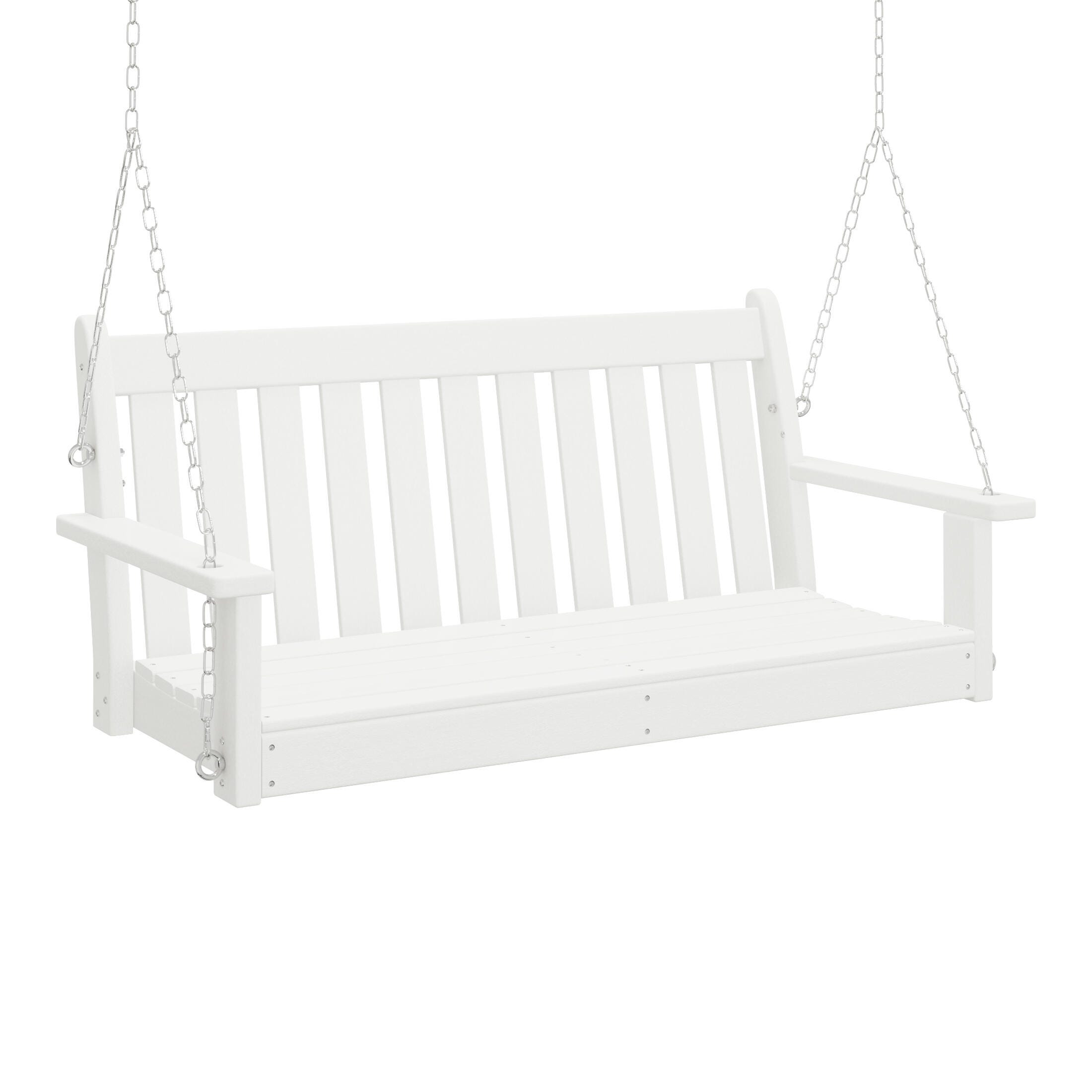 Westin Furniture Laguna Outdoor Swing, White, large
