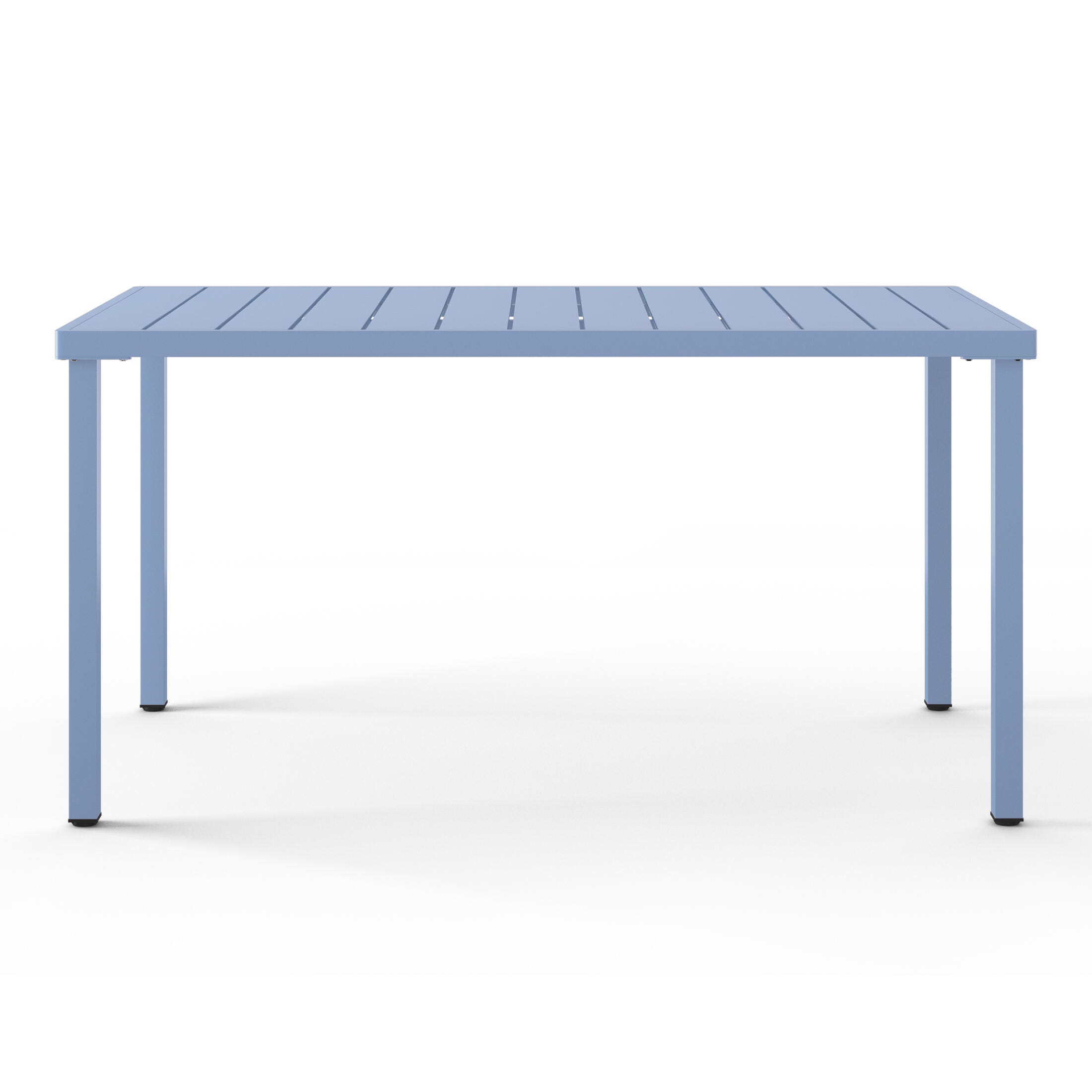 Westin Furniture Lucienne Rectangular Outdoor Dining Table, French Blue, large