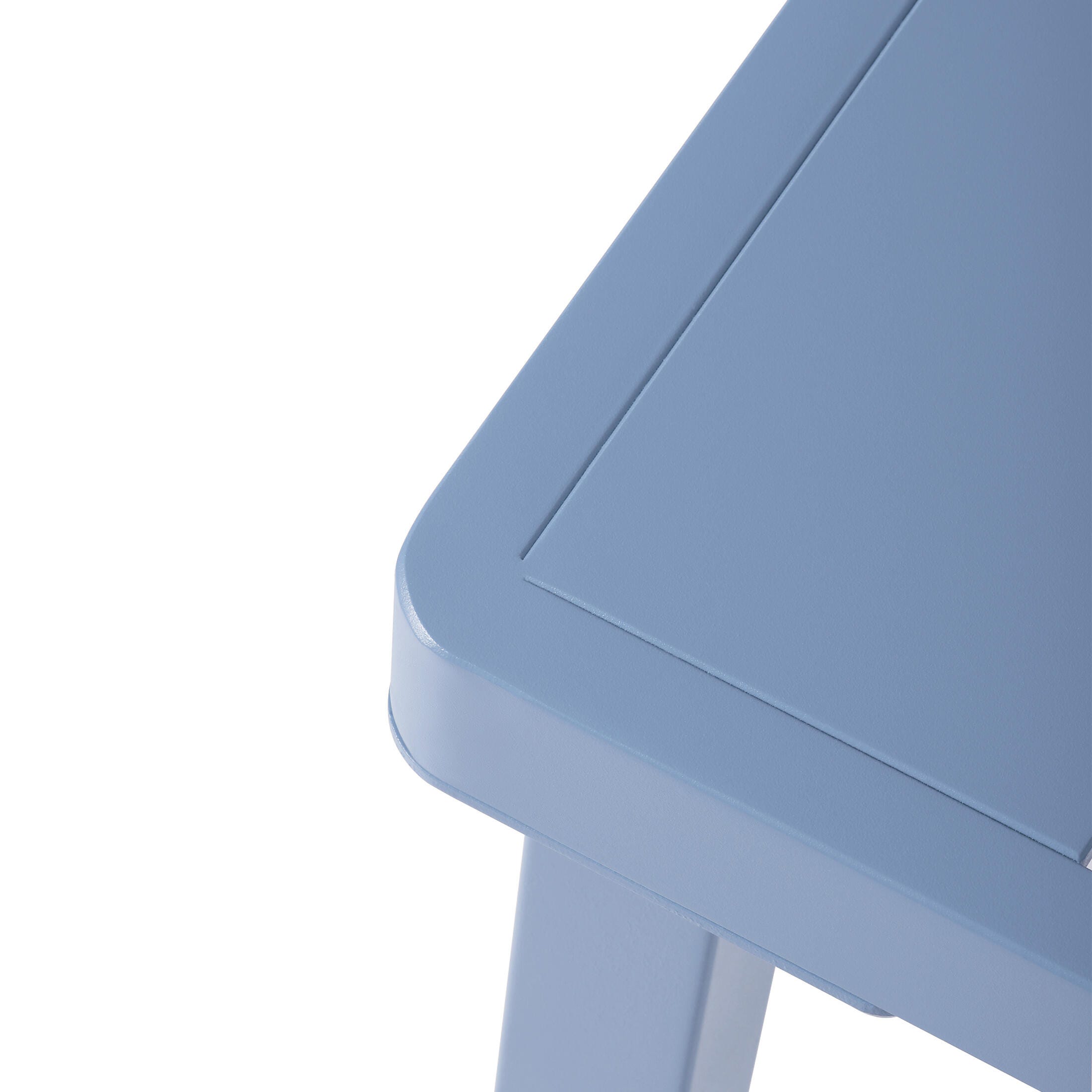 Westin Furniture Lucienne Rectangular Outdoor Dining Table, French Blue, large