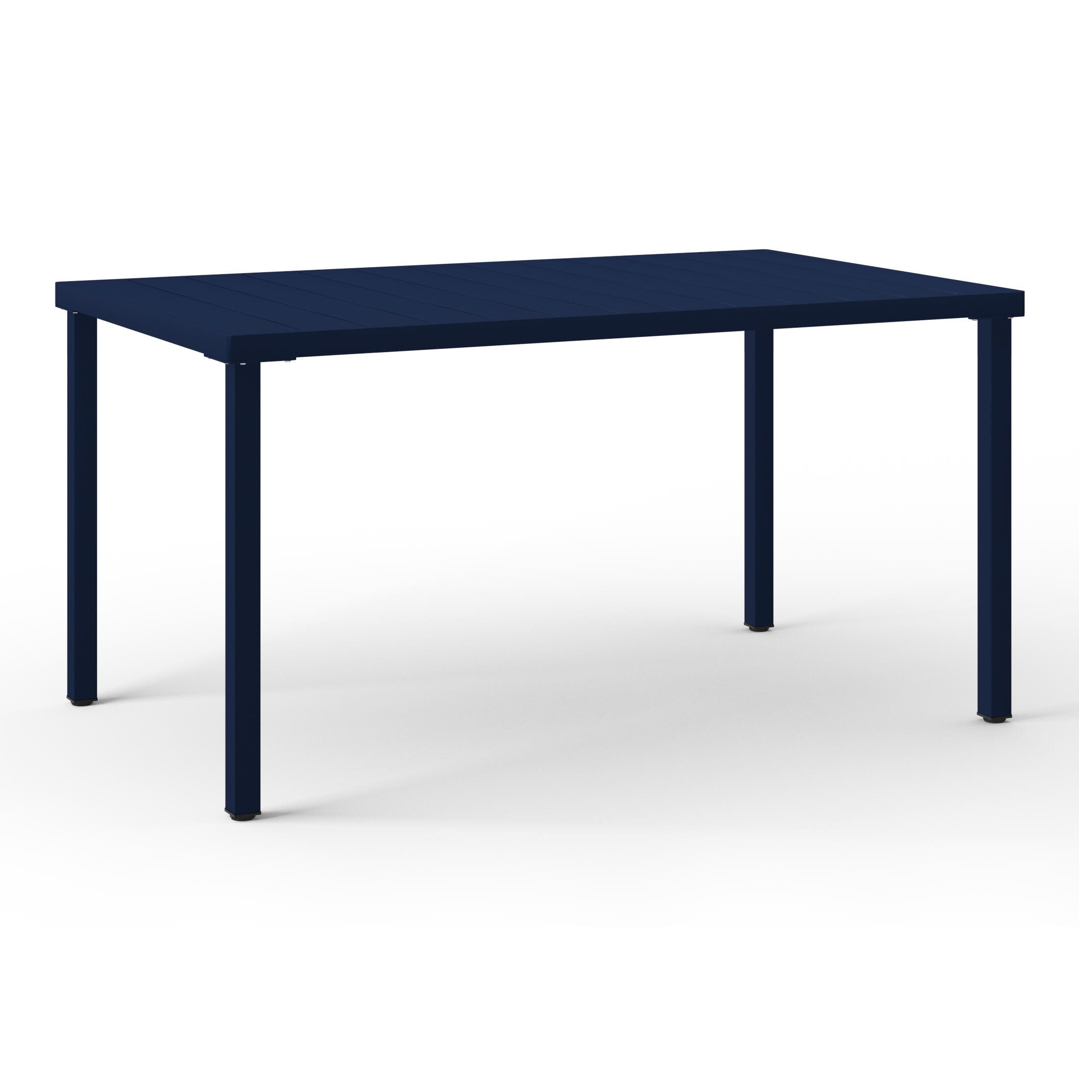Westin Furniture Lucienne Rectangular Outdoor Dining Table, Navy Blue, large