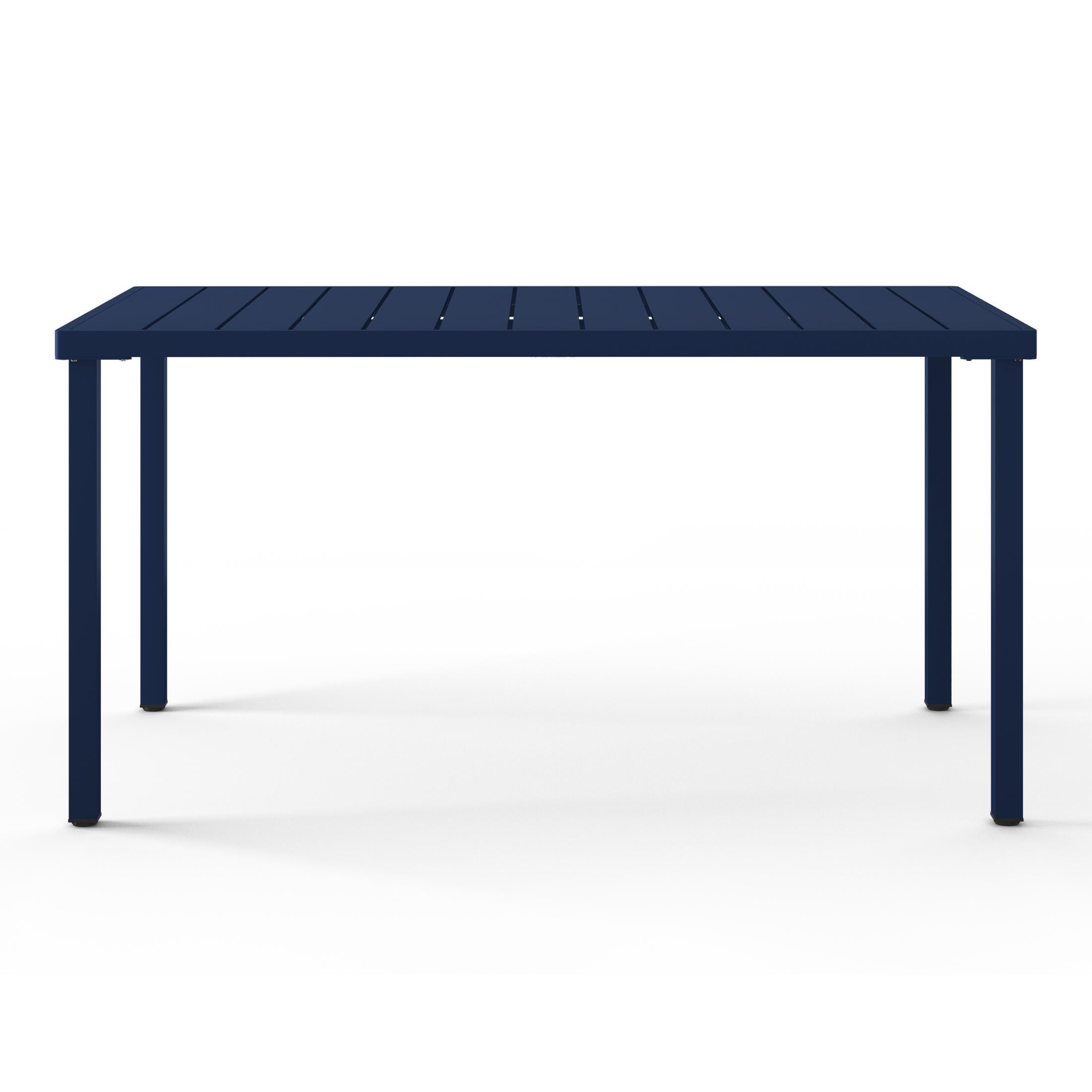 Westin Furniture Lucienne Rectangular Outdoor Dining Table, Navy Blue, large