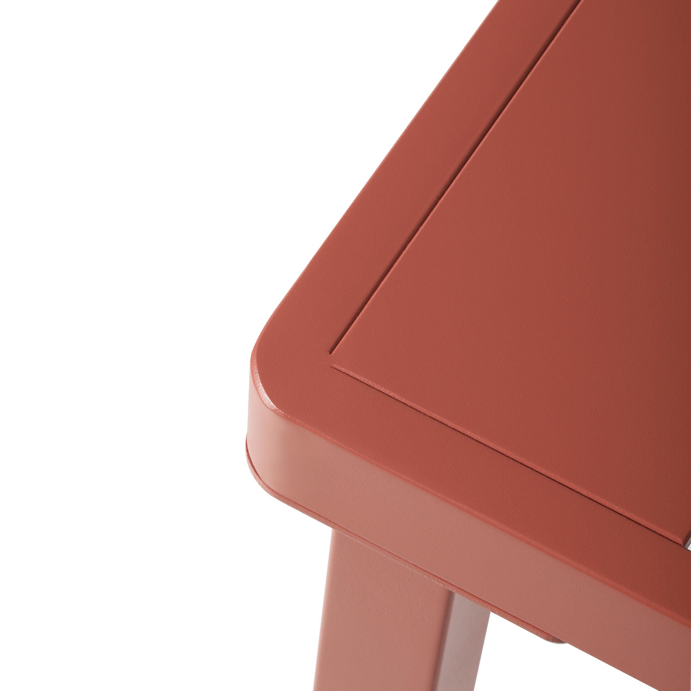 Westin Furniture Lucienne Rectangular Outdoor Dining Table, Red, large