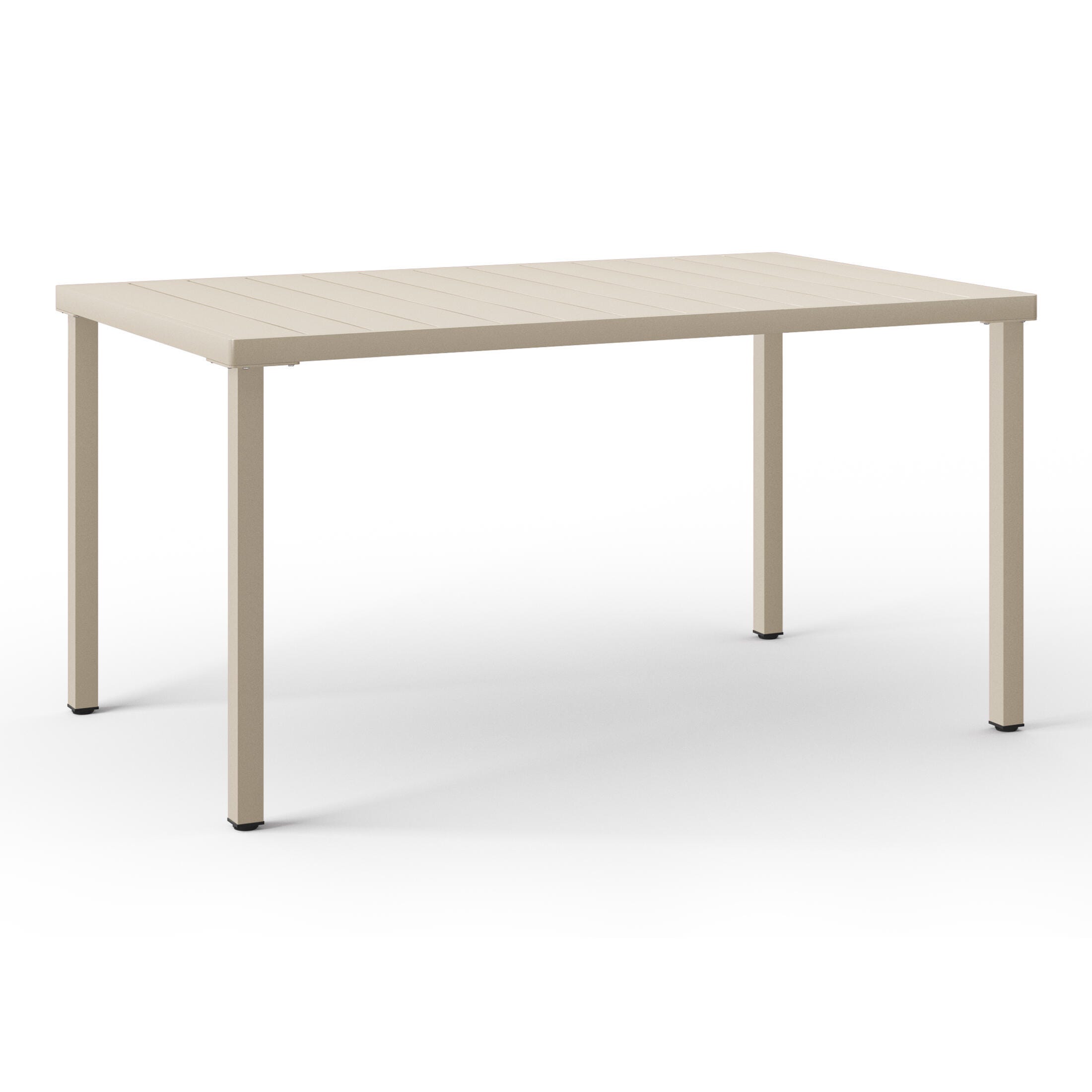 Westin Furniture Lucienne Rectangular Outdoor Dining Table, Sand, large