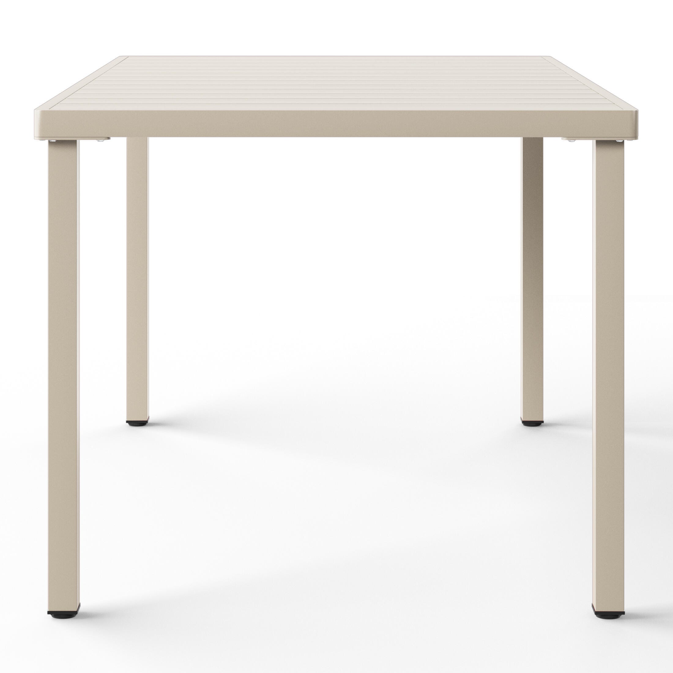 Westin Furniture Lucienne Rectangular Outdoor Dining Table, Sand, large