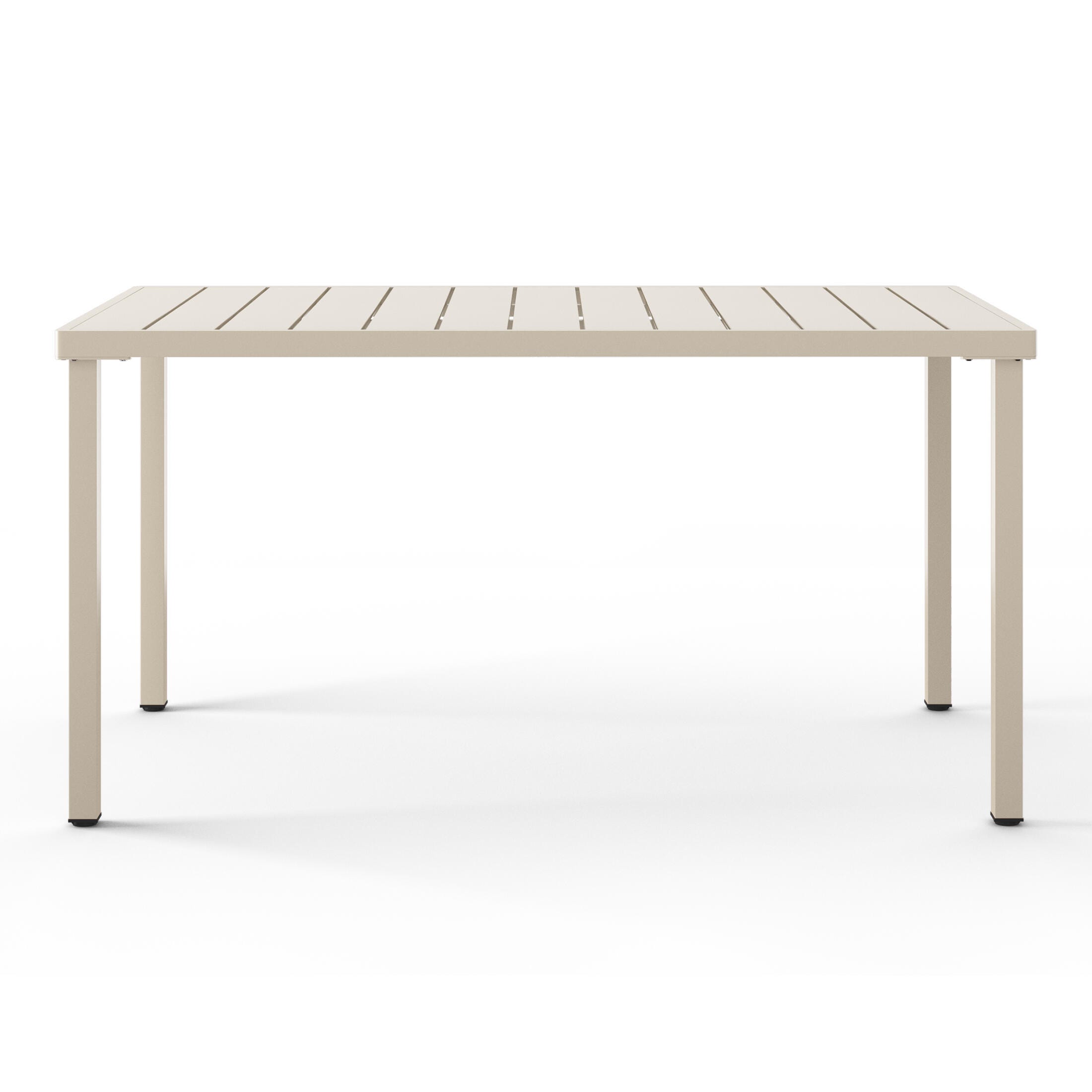 Westin Furniture Lucienne Rectangular Outdoor Dining Table, Sand, large