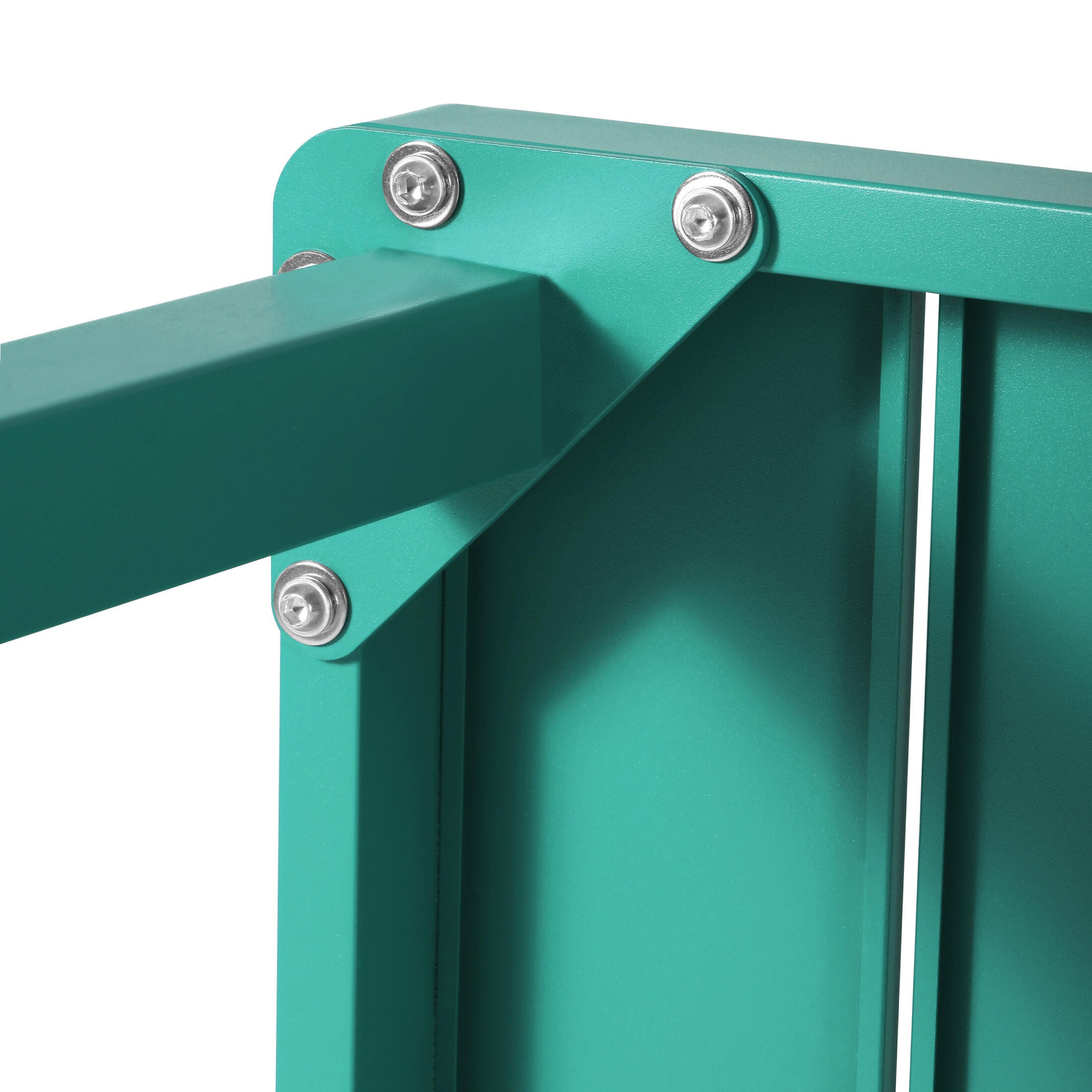 Westin Furniture Lucienne Rectangular Outdoor Dining Table, Turquoise, large