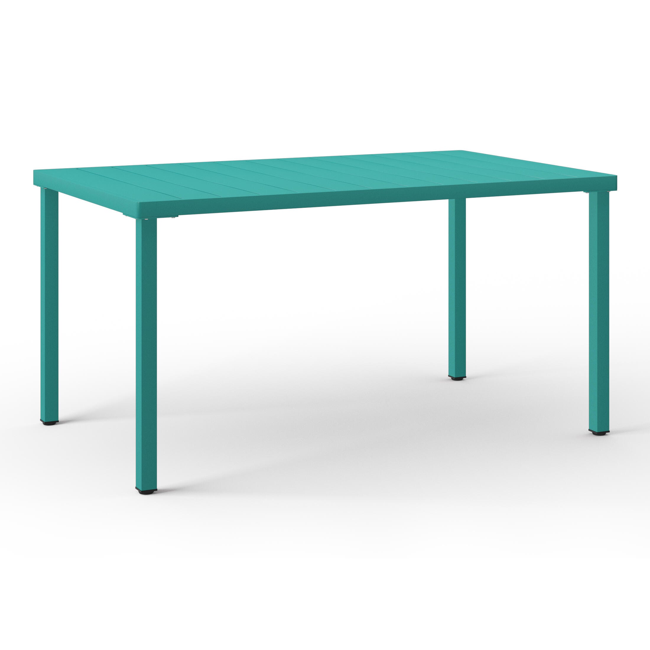 Westin Furniture Lucienne Rectangular Outdoor Dining Table, Turquoise, large