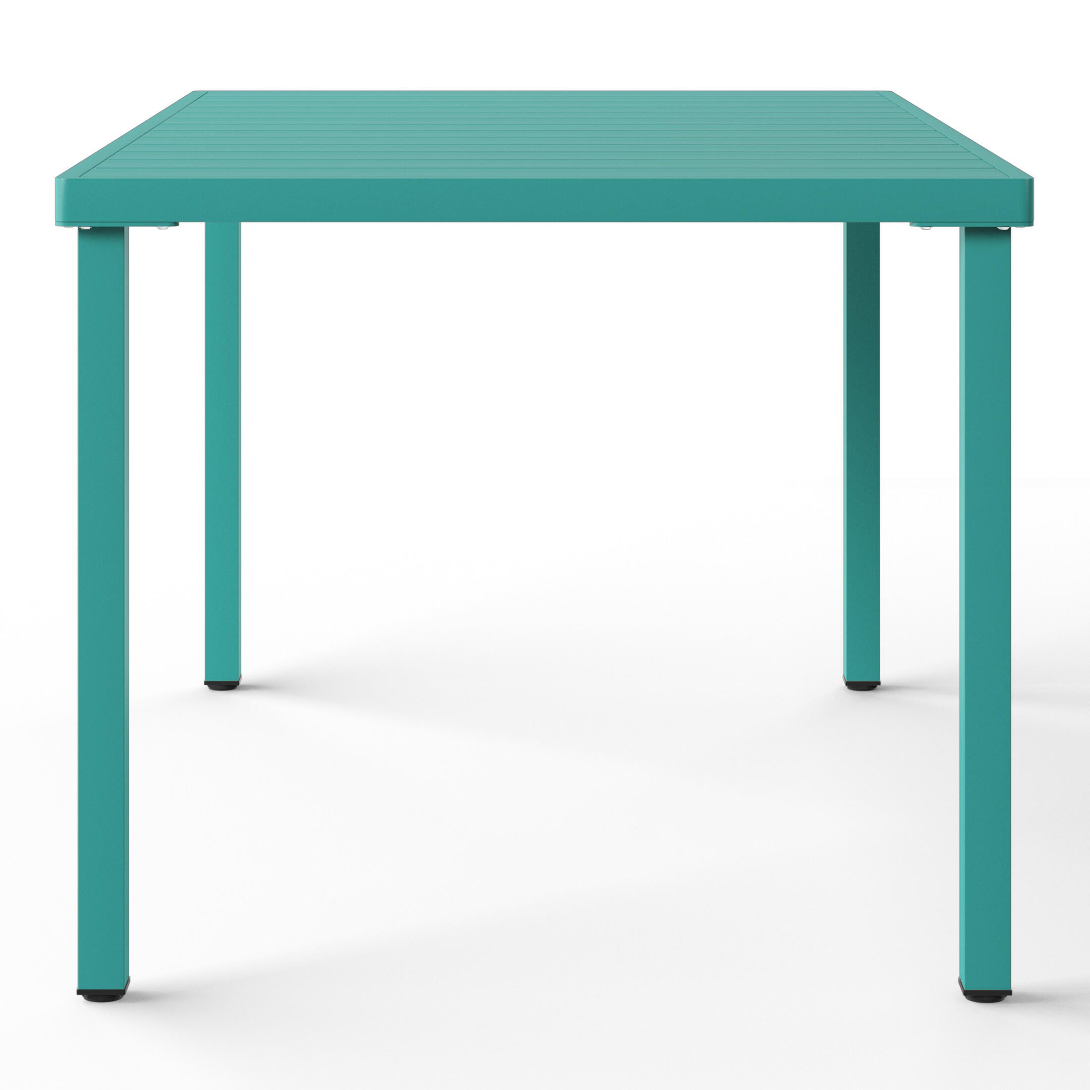 Westin Furniture Lucienne Rectangular Outdoor Dining Table, Turquoise, large