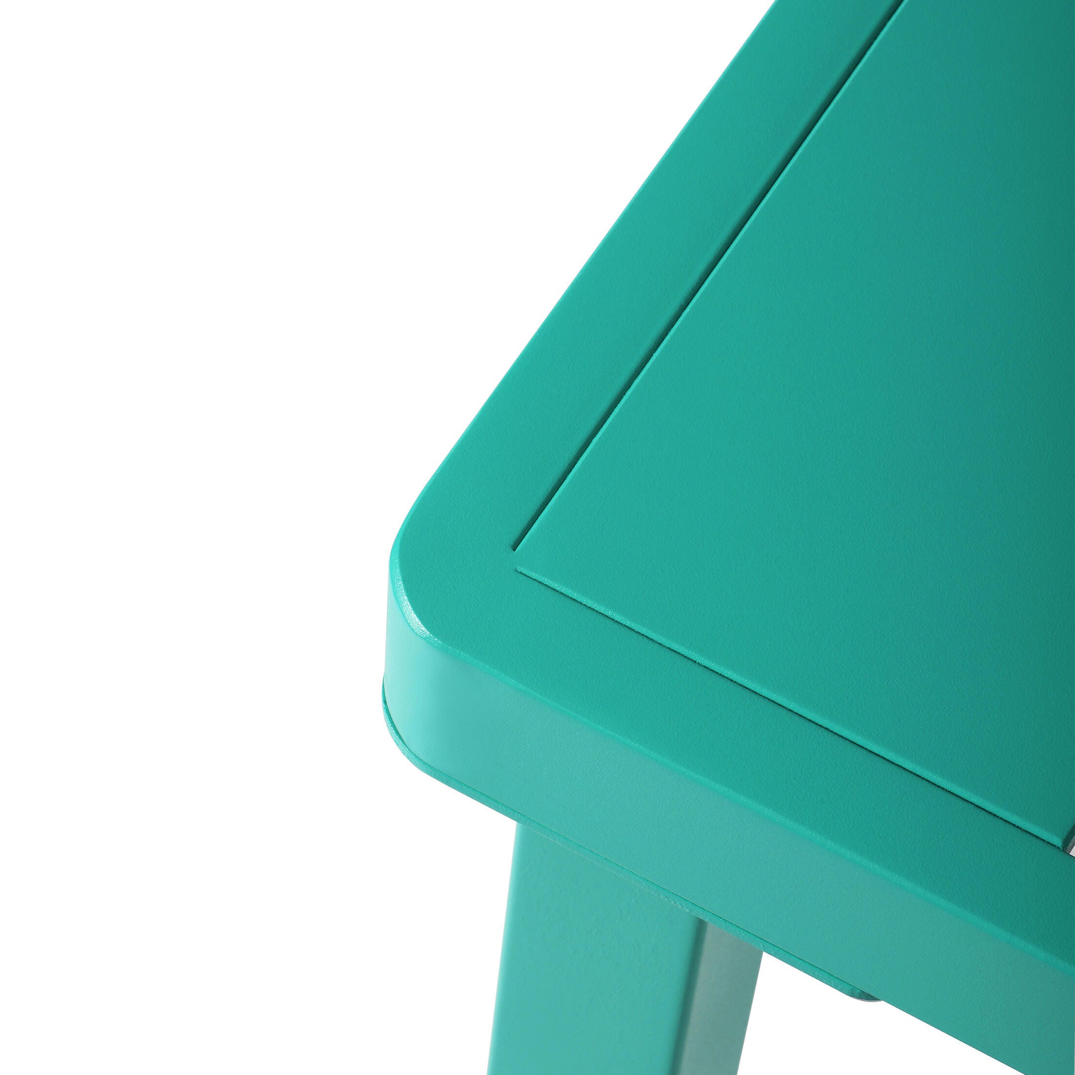 Westin Furniture Lucienne Rectangular Outdoor Dining Table, Turquoise, large
